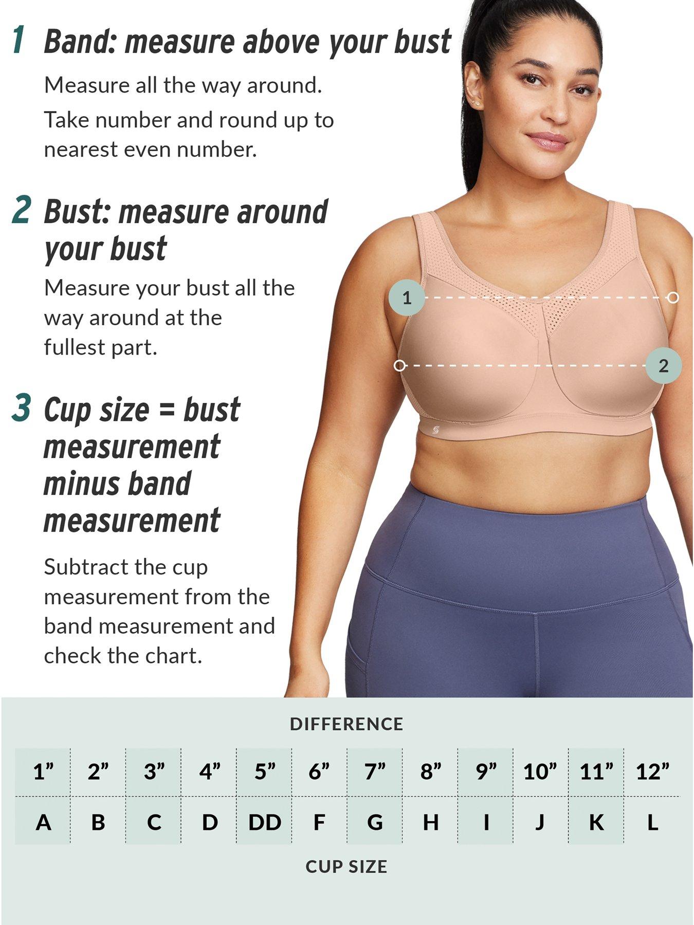 Image 5 of 6 of Glamorise 1006 Sport Bra - White