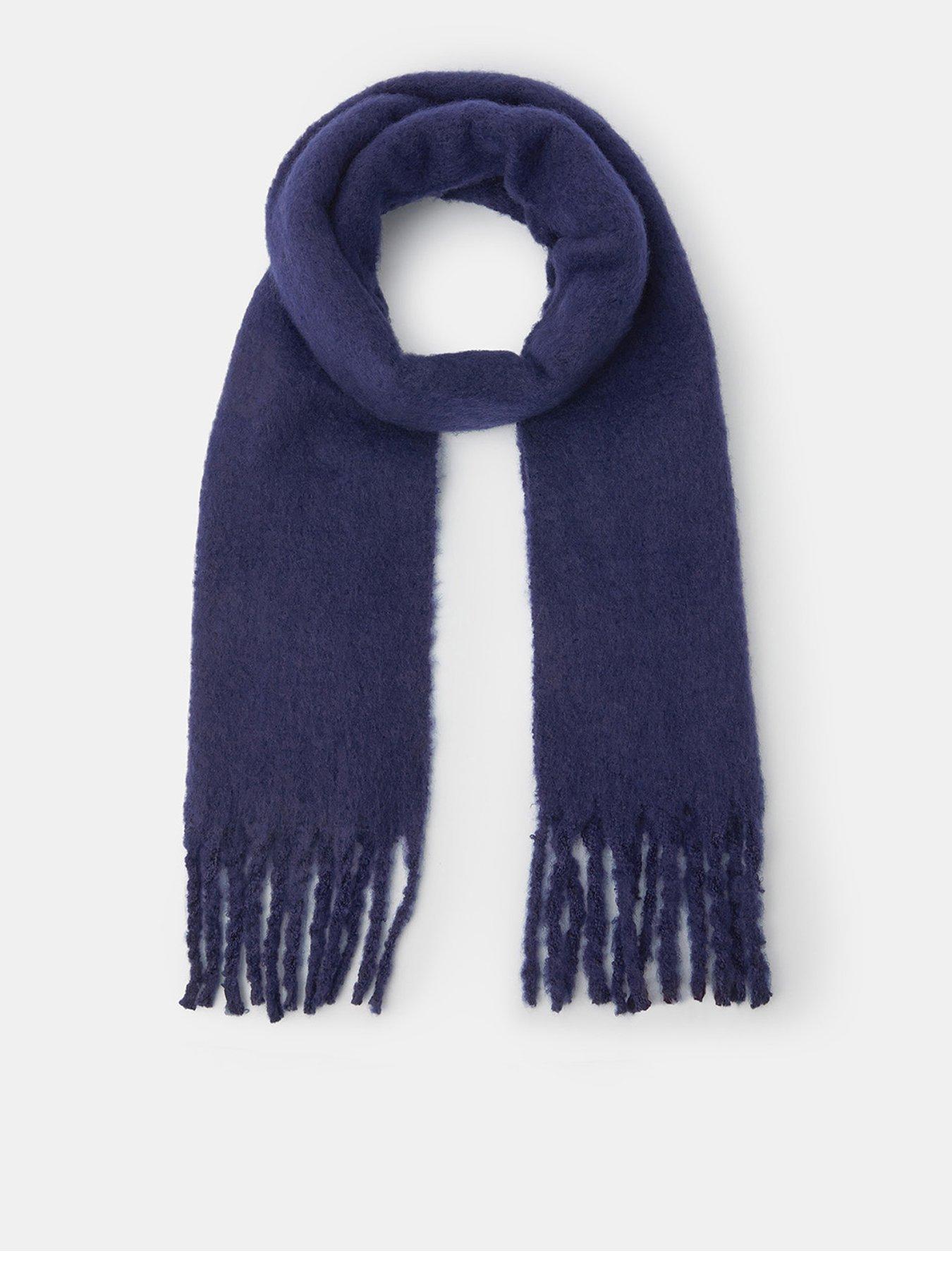 Accessorize Super Soft Plain Scarf - Black