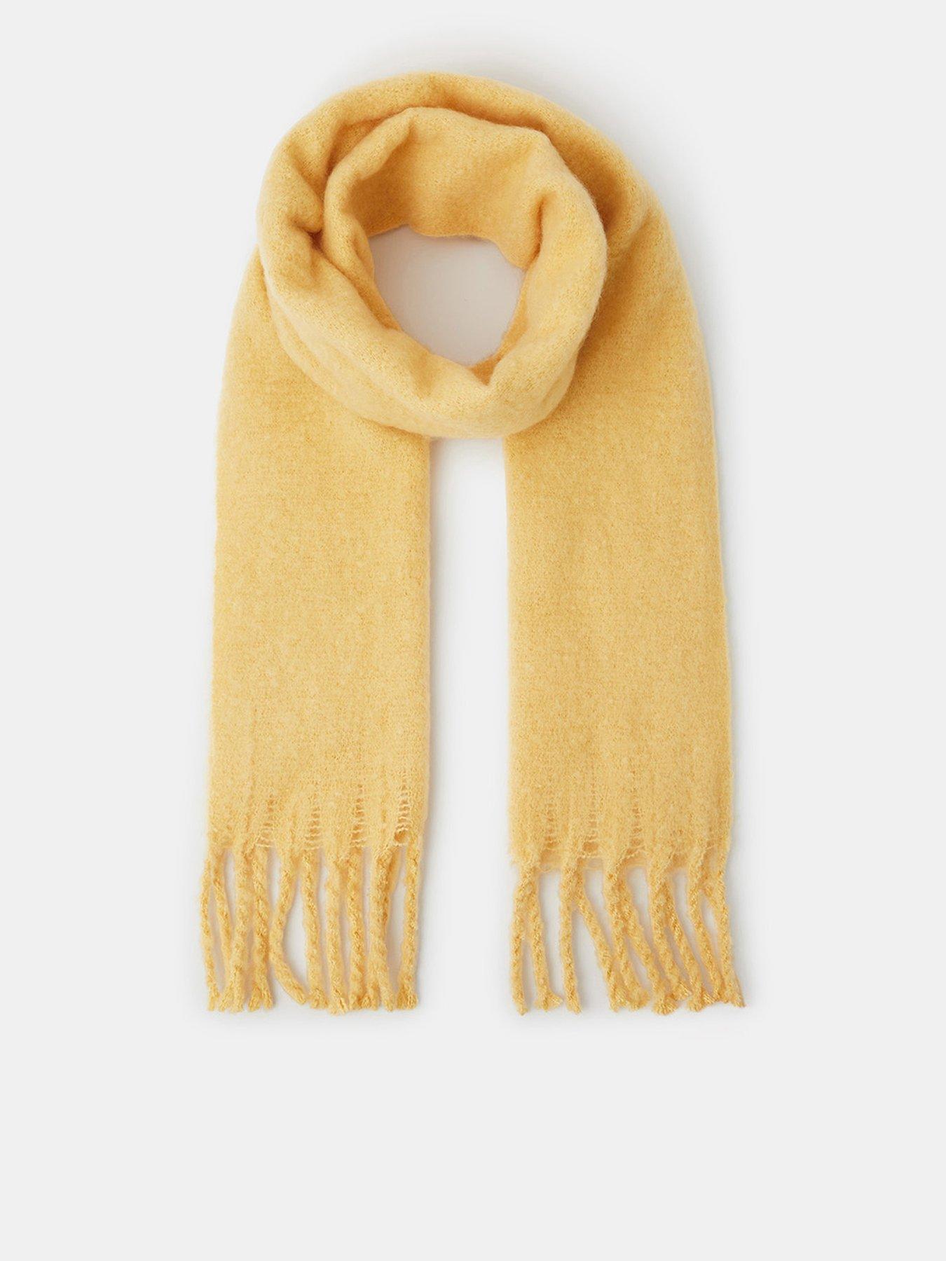 Accessorize Super Soft Plain Scarf - Black