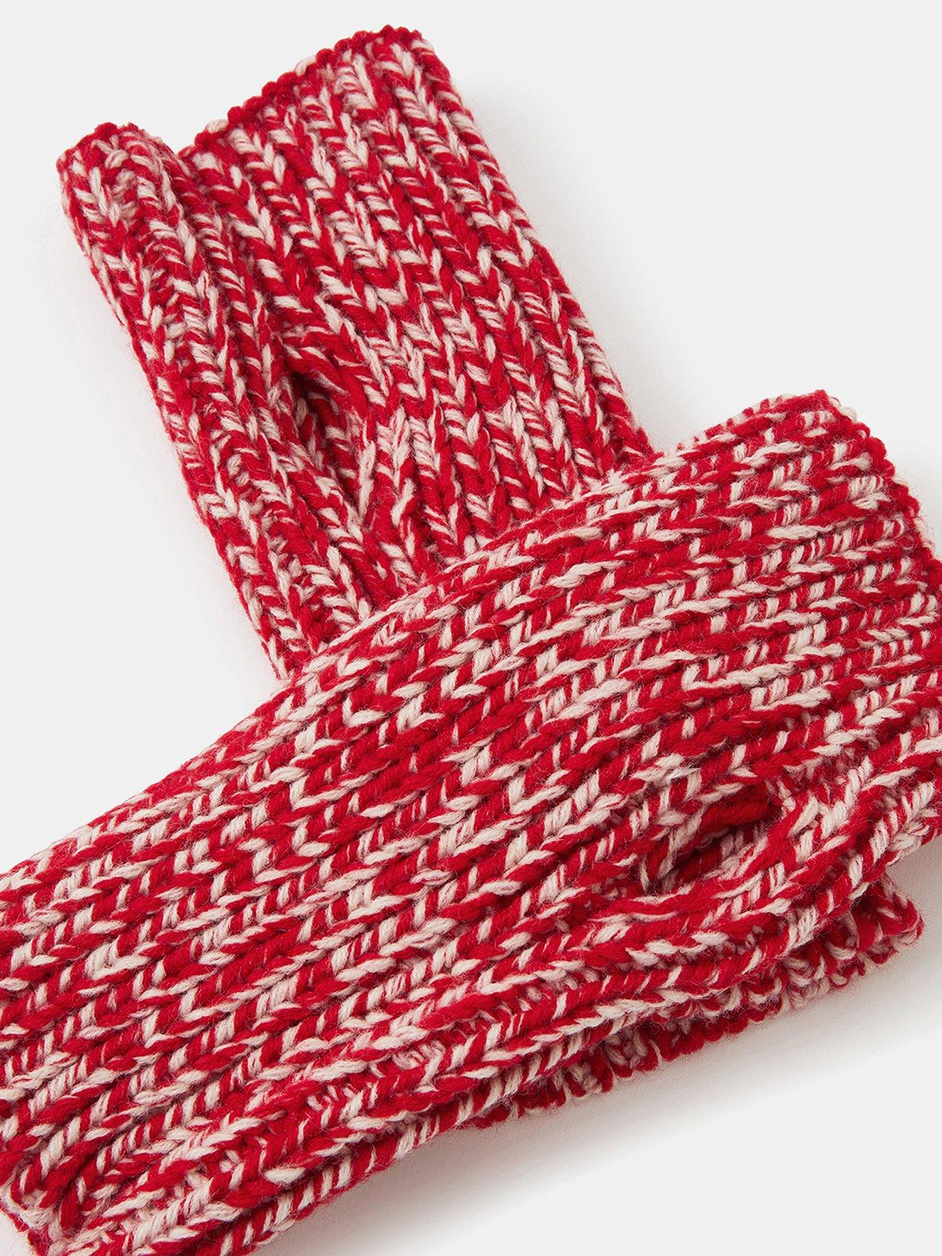 accessorize-chunky-two-tone-wrist-warmers-redback