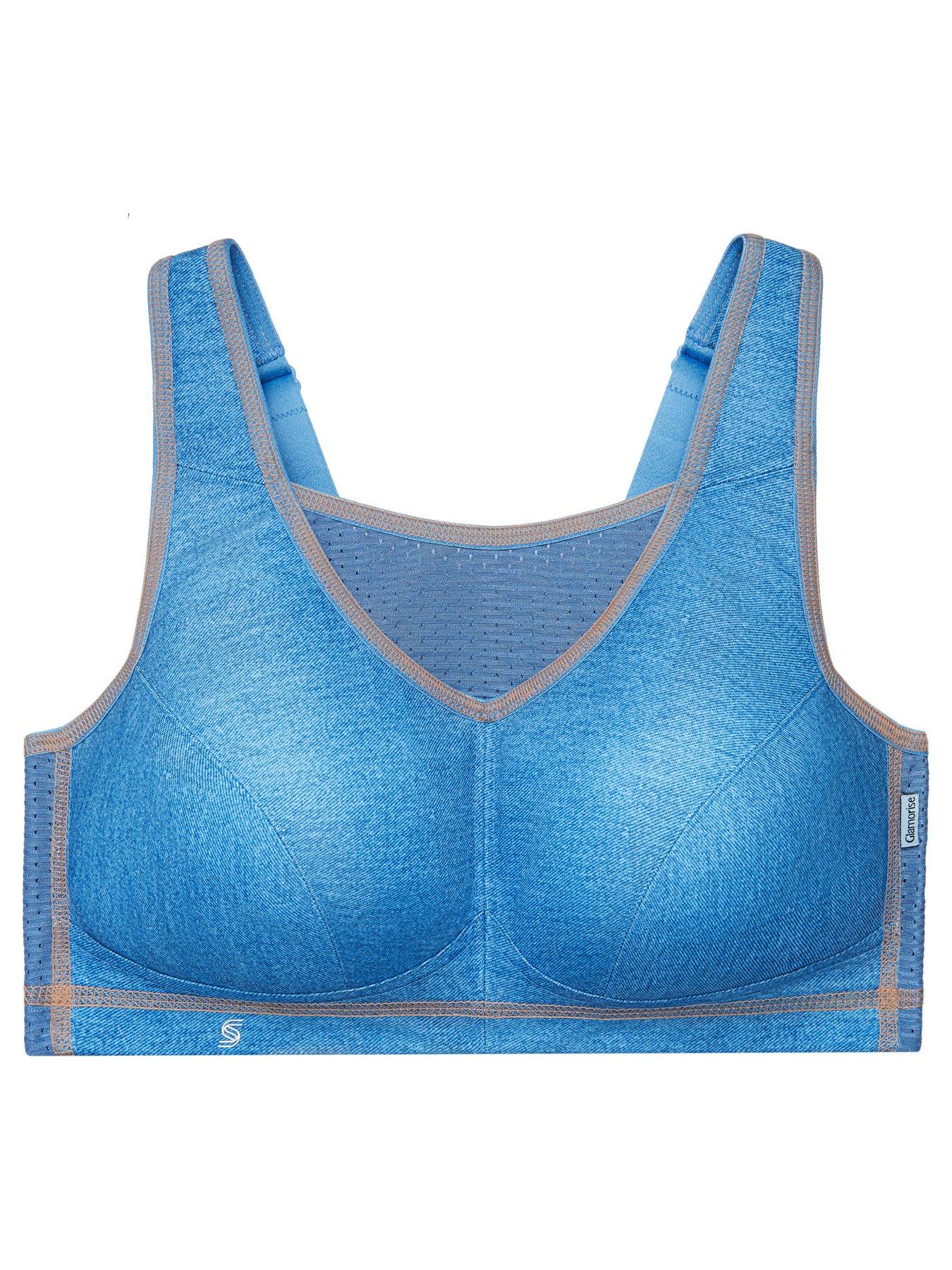 glamorise-glamorise-1067-sport-bra-light-denimoutfit