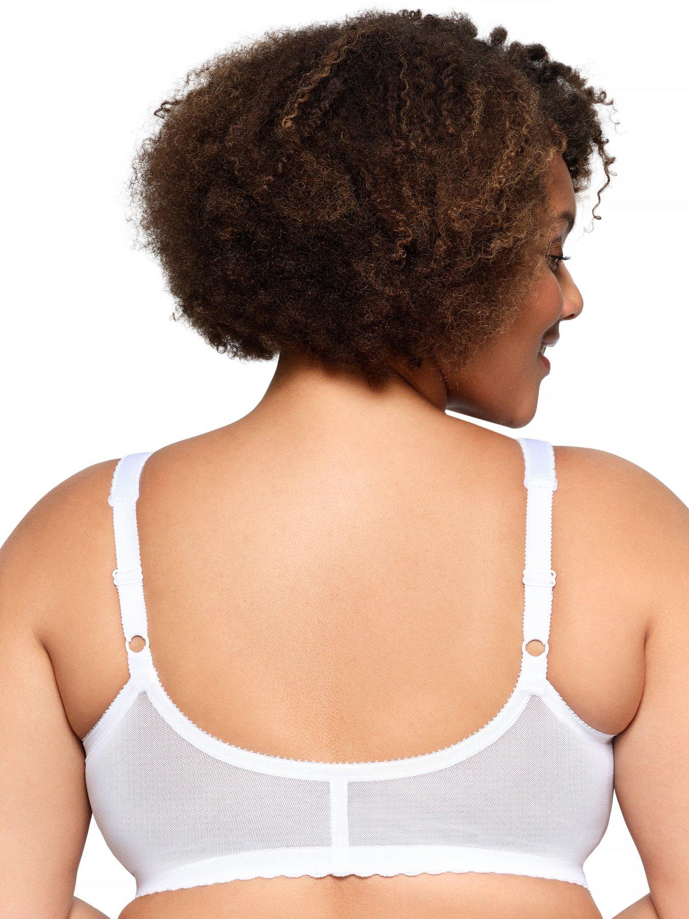 Image 2 of 6 of Glamorise Glamorise 1200 Magic Support Lift Bra - White