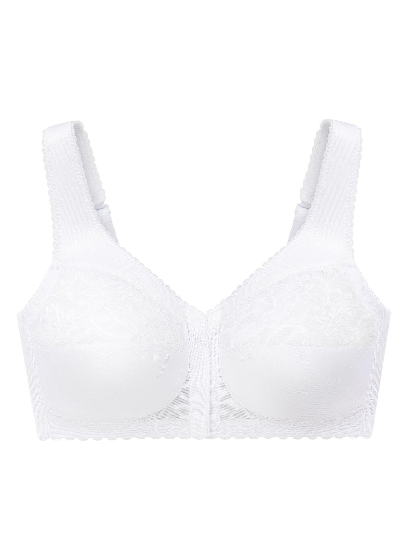 Image 4 of 6 of Glamorise Glamorise 1200 Magic Support Lift Bra - White