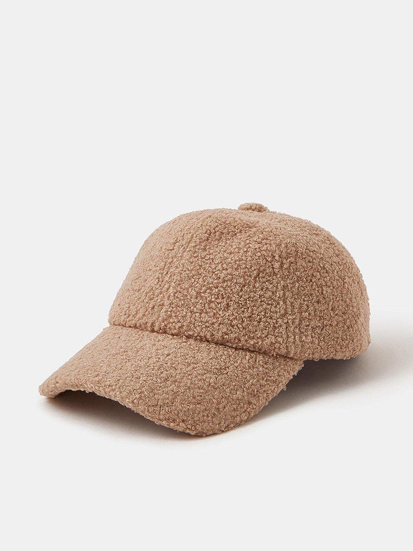Accessorize Borg Baseball Cap - Brown