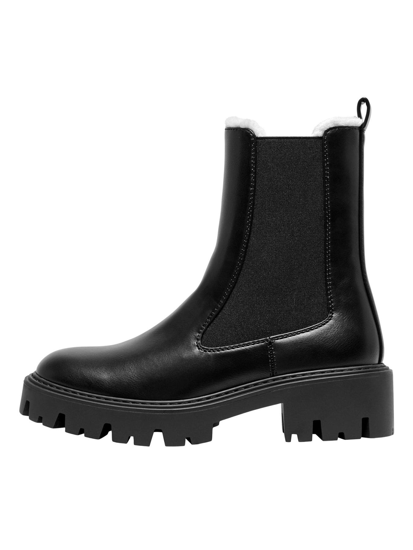 Only Betty-9 Warm Lined Boot - Black
