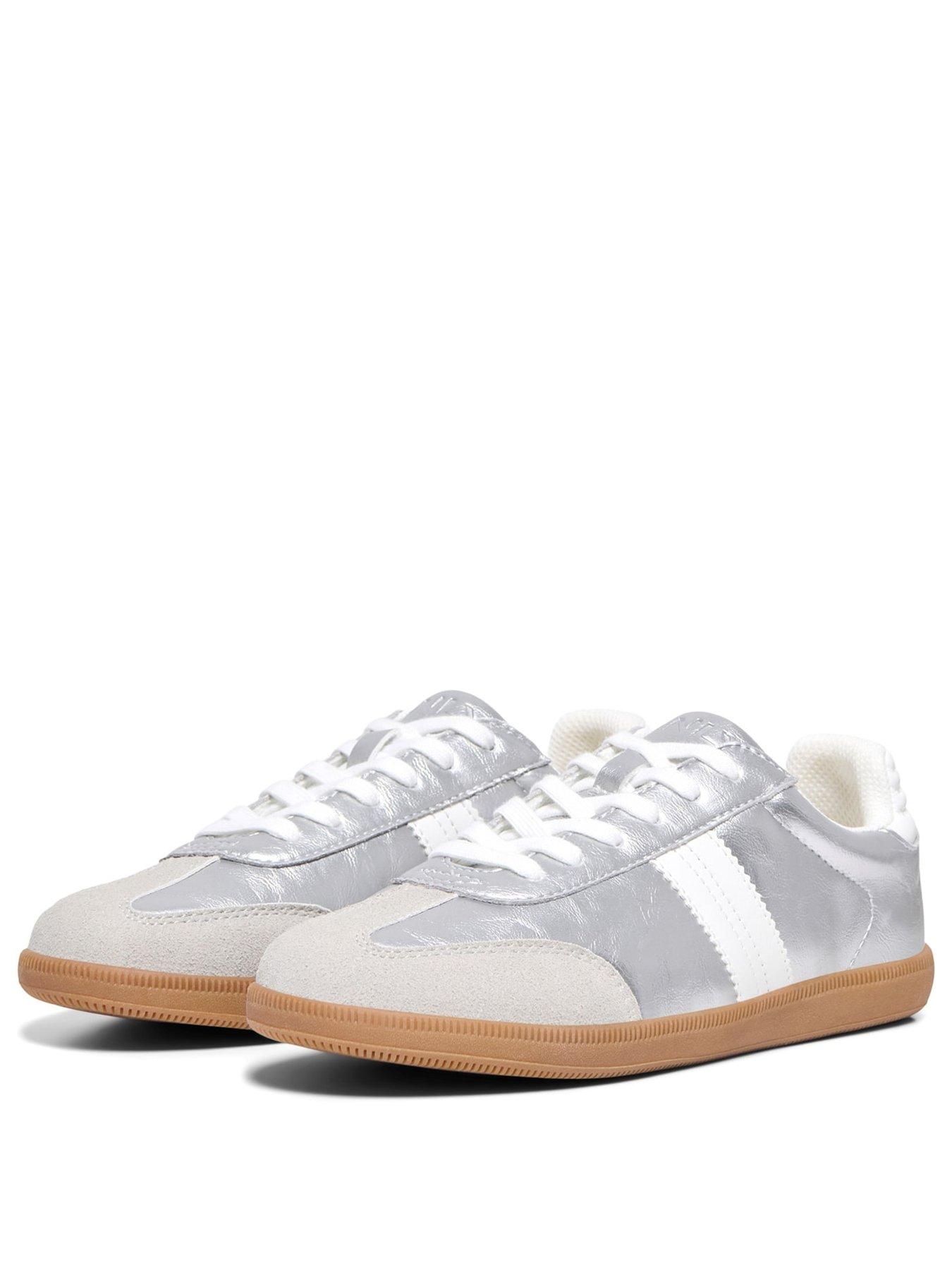 only-amber-trainers-silverstillFront