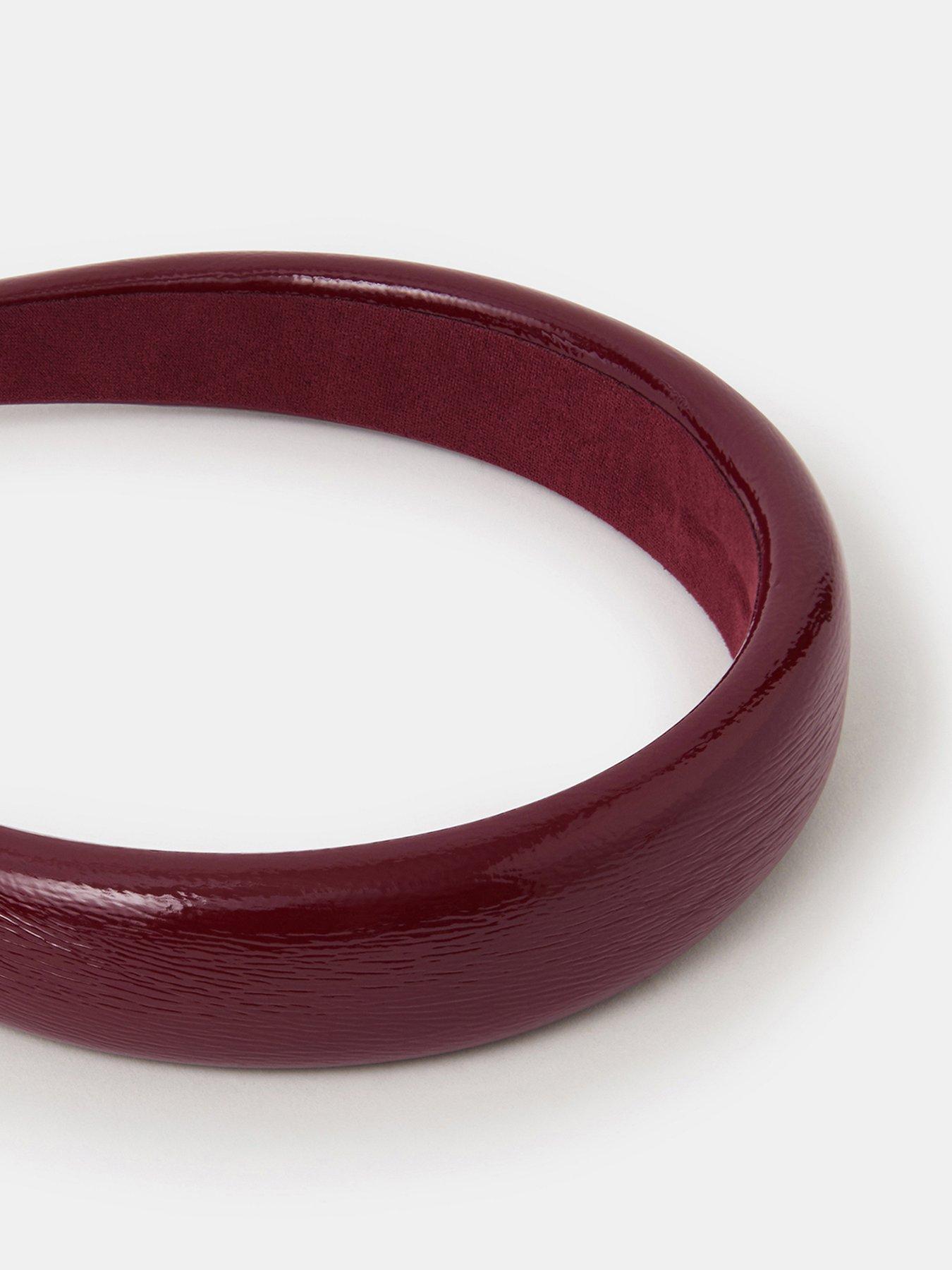 Image 3 of 3 of Accessorize Patent Headband - Red