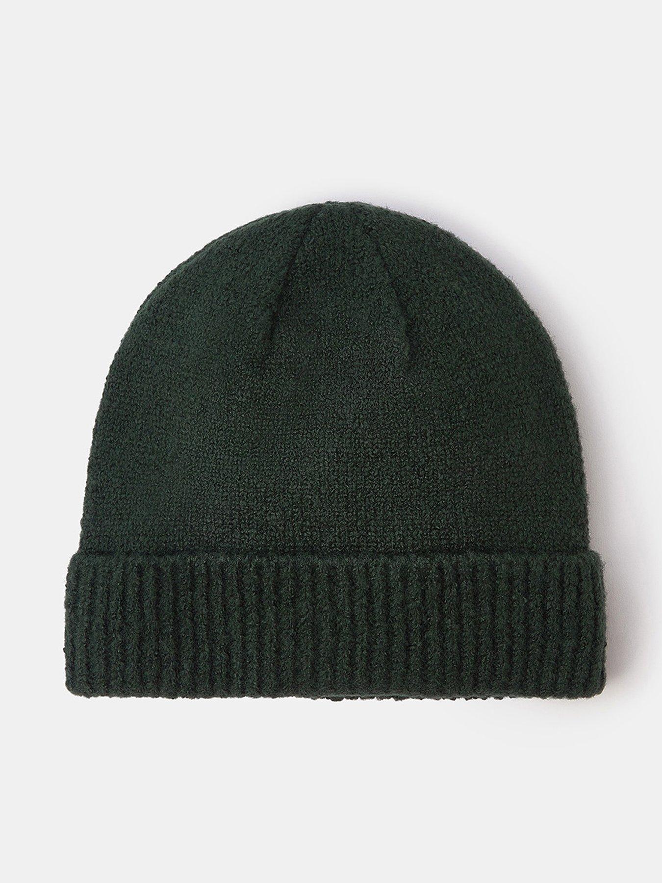 accessorize-plain-beanie-hat-blackfront