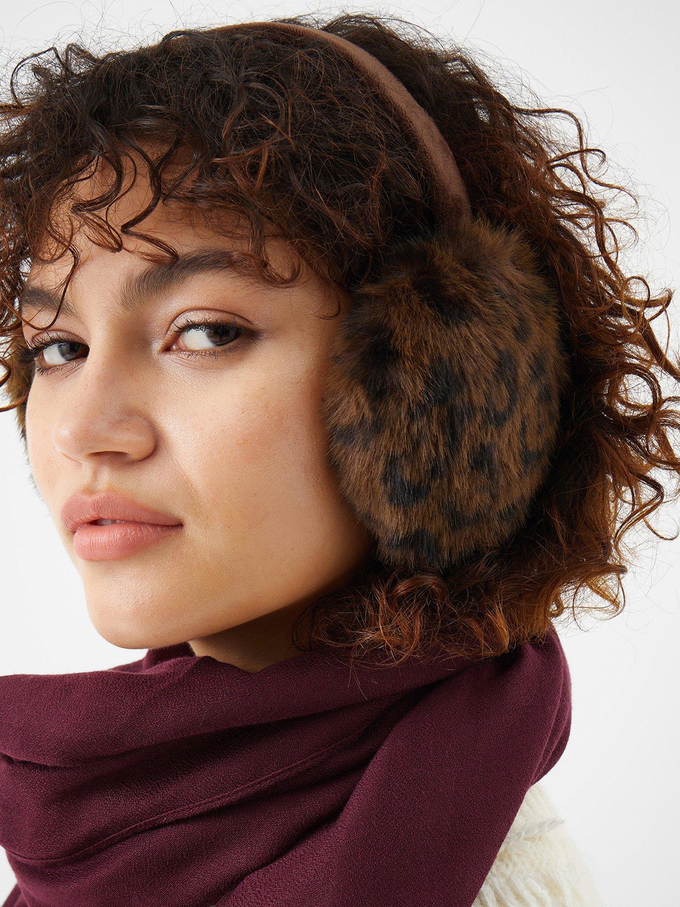 accessorize-faux-fur-leopard-print-earmuffs-brownstillFront
