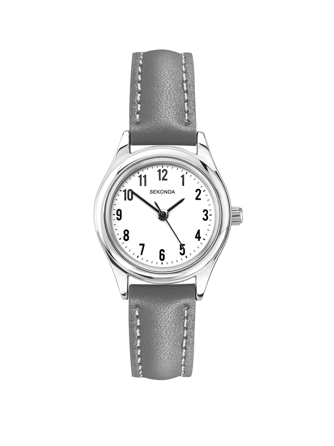 sekonda-sekonda-womens-evans-grey-leather-strap-with-white-dial-analogue-watch