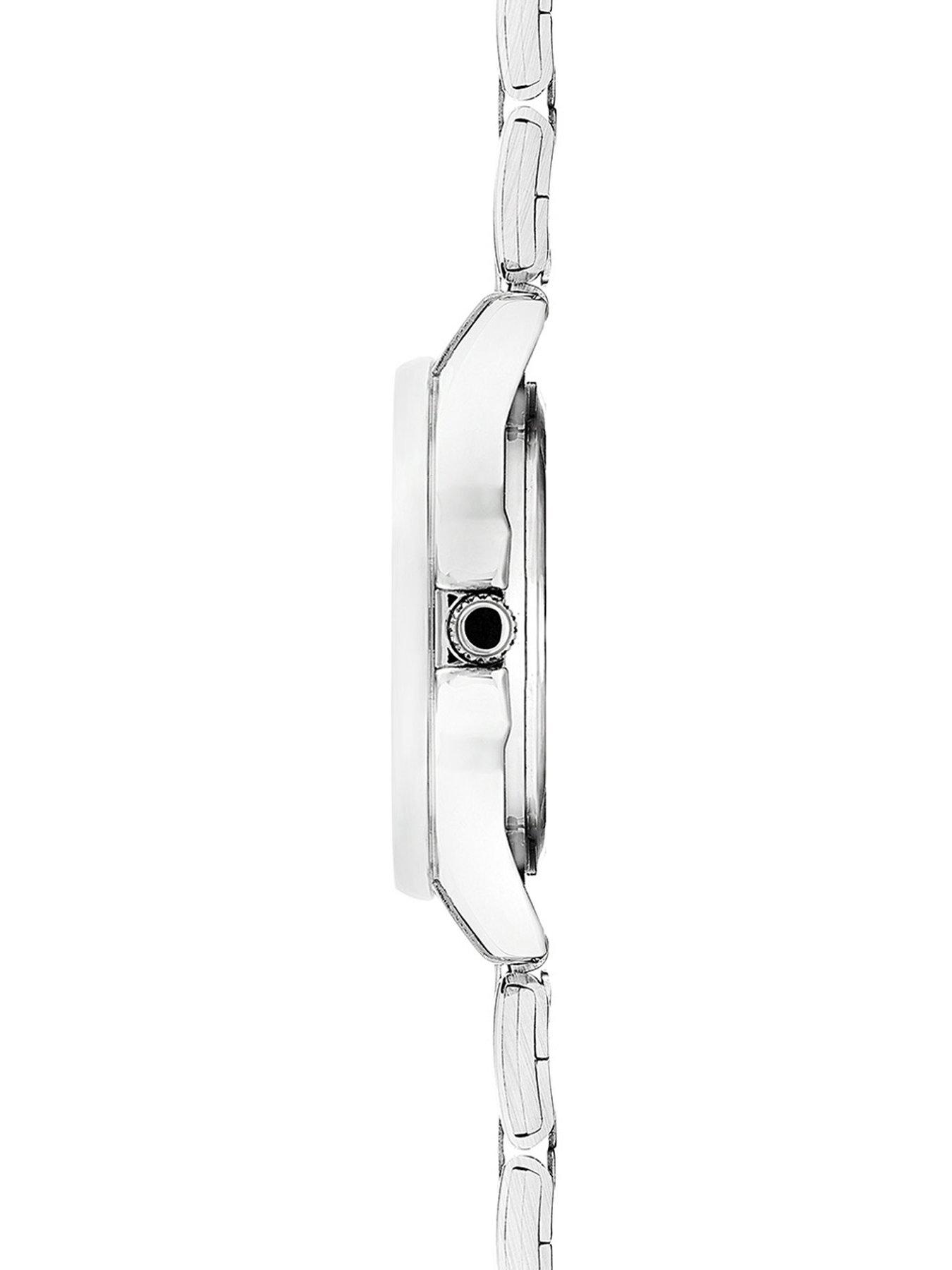 Image 4 of 6 of Sekonda Sekonda Womens Octaire Silver Stainless Steel Bracelet with Light Blue Dial Analogue Watch