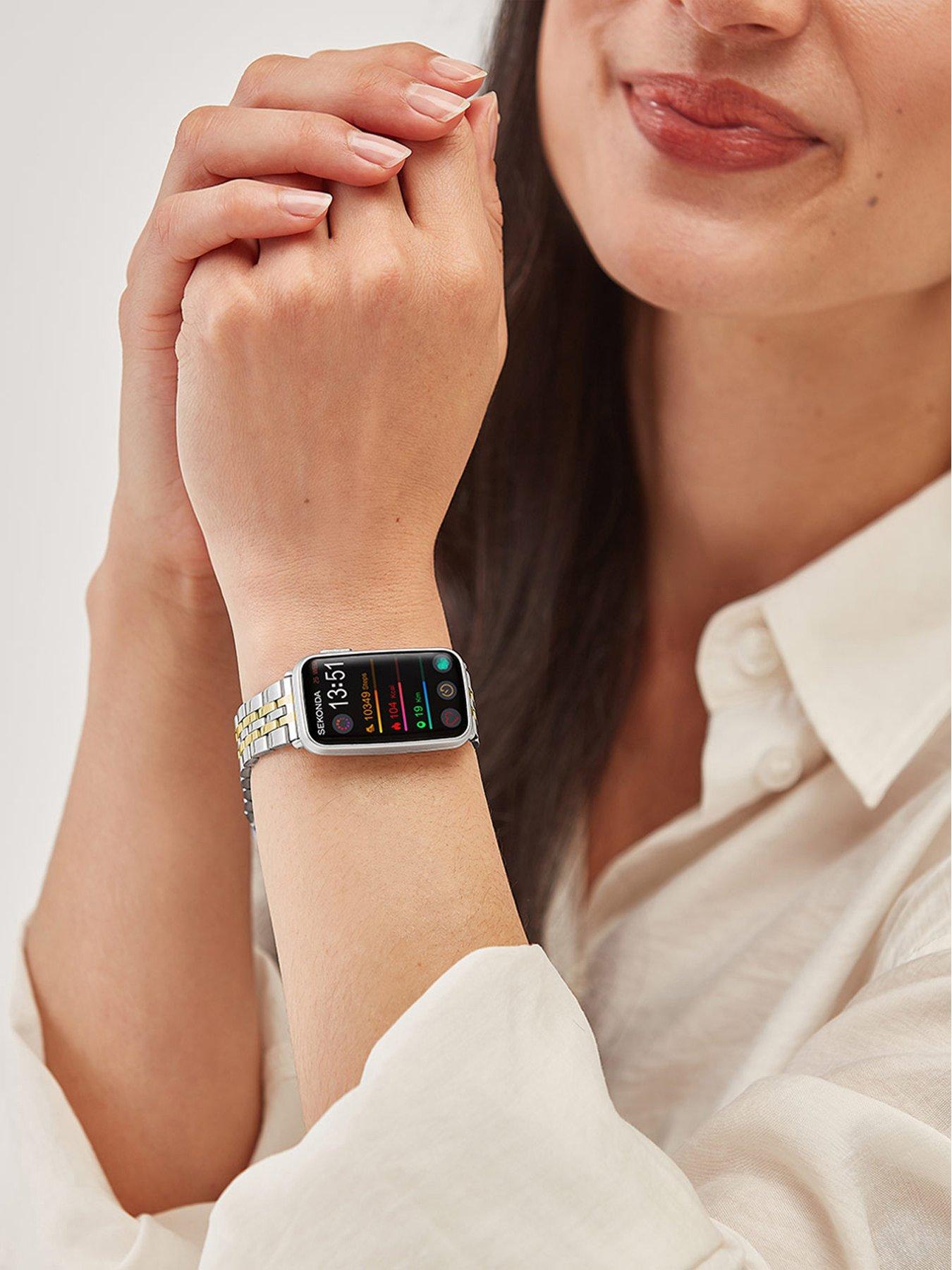 Image 3 of 7 of Sekonda Sekonda Unisex Track Two Tone Alloy Bracelet with LCD Dial Smartwatch