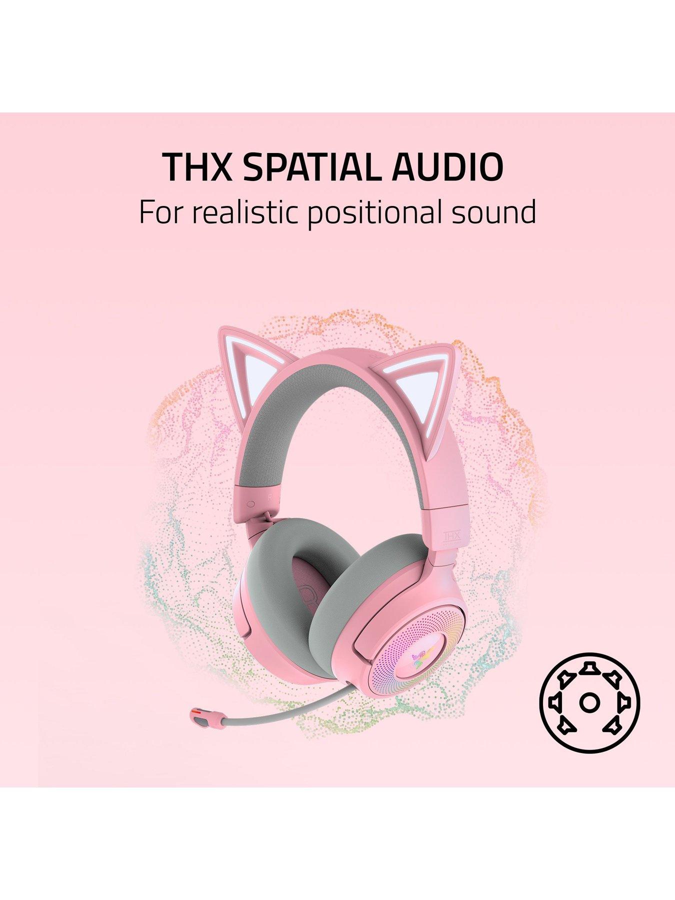Image 6 of 7 of Razer Kraken Kitty V3 Pro - Quartz