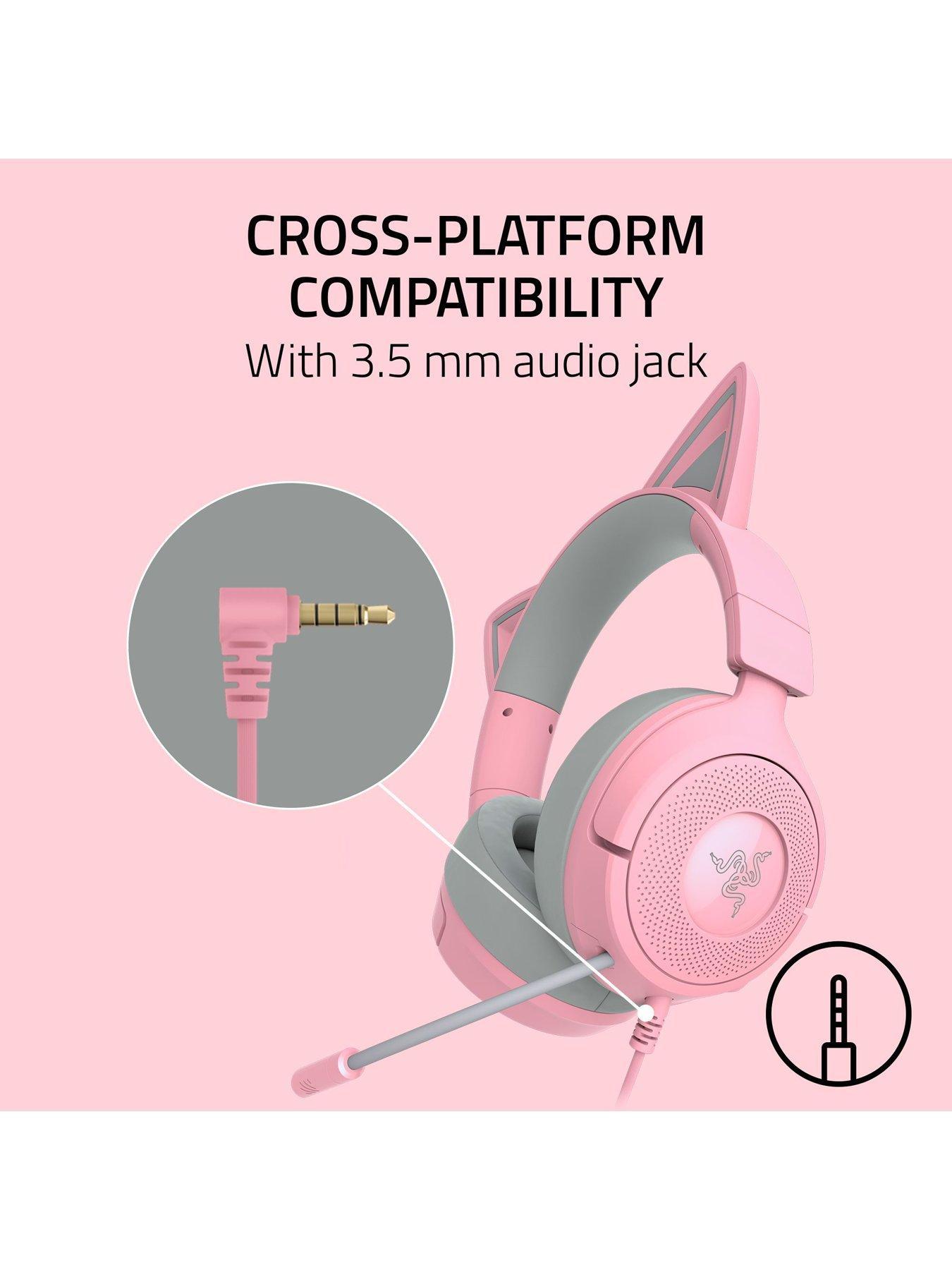 Image 6 of 7 of Razer Kraken Kitty V3 X - Quartz