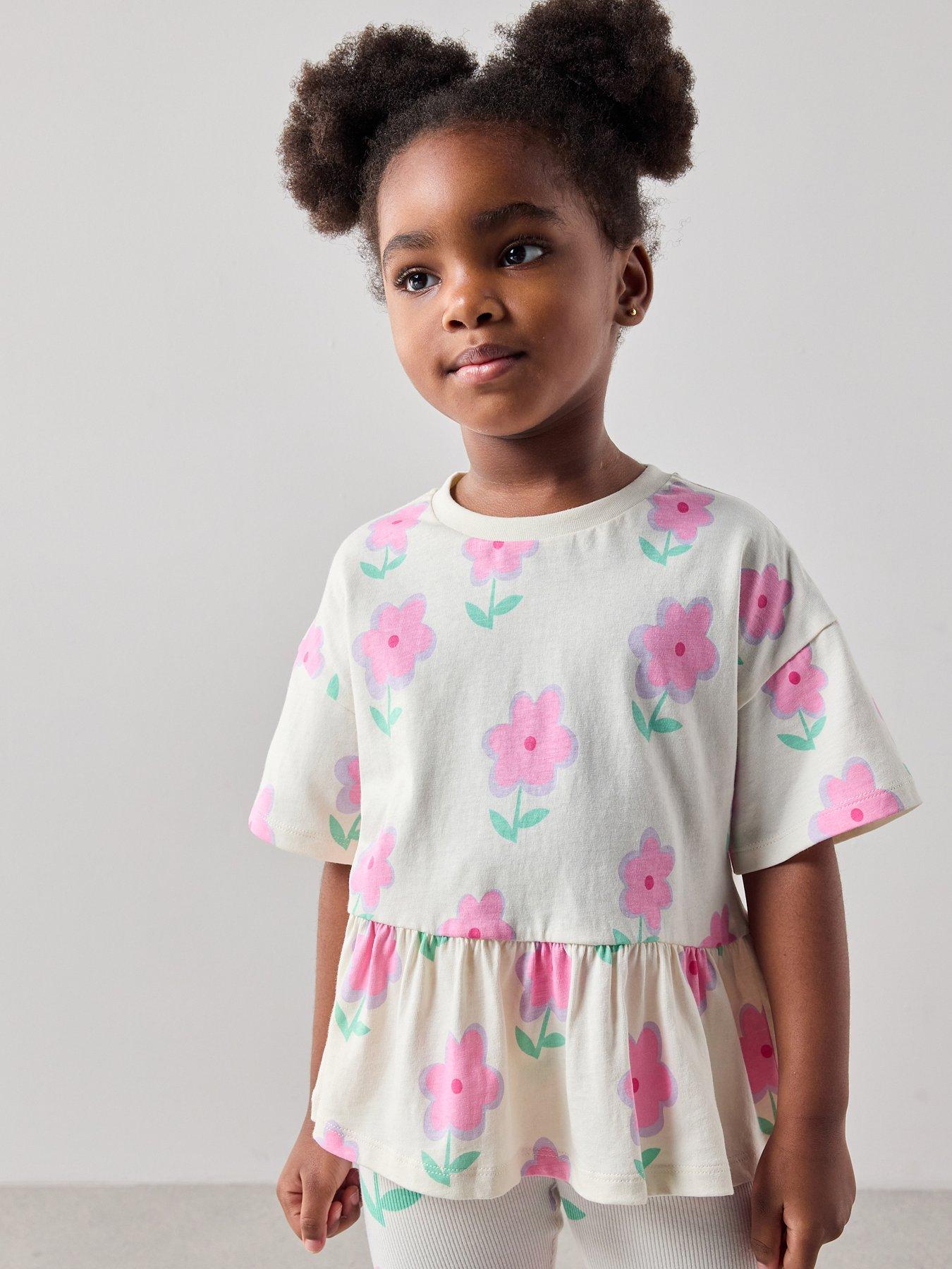 the-very-collection-girls-floral-peplum-short-sleeve-jersey-topnbsp