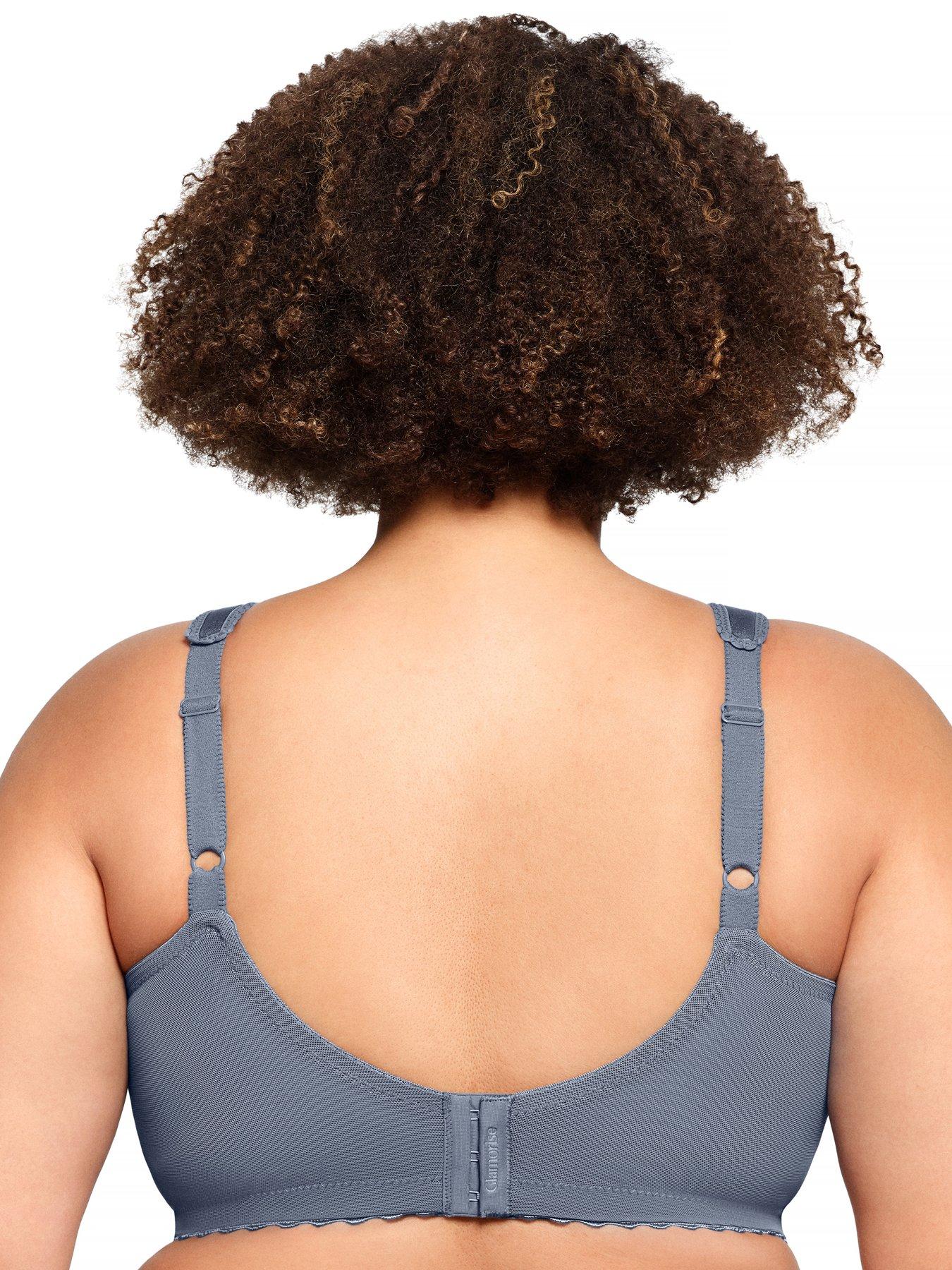 Image 2 of 6 of Glamorise 1000 Magic Lift Bra - Folkstone Gray - Grey