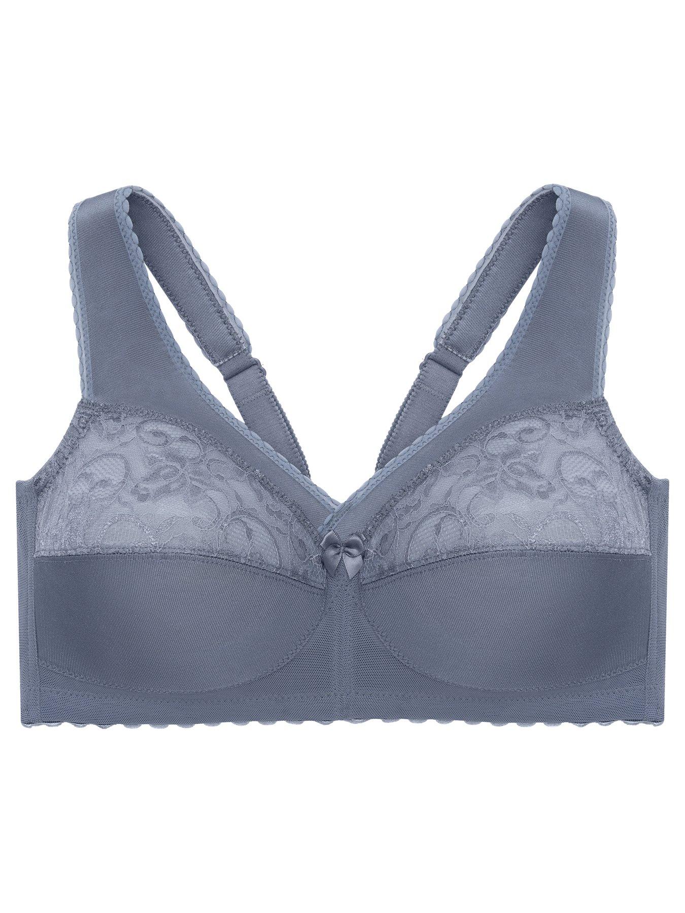 Image 4 of 6 of Glamorise 1000 Magic Lift Bra - Folkstone Gray - Grey