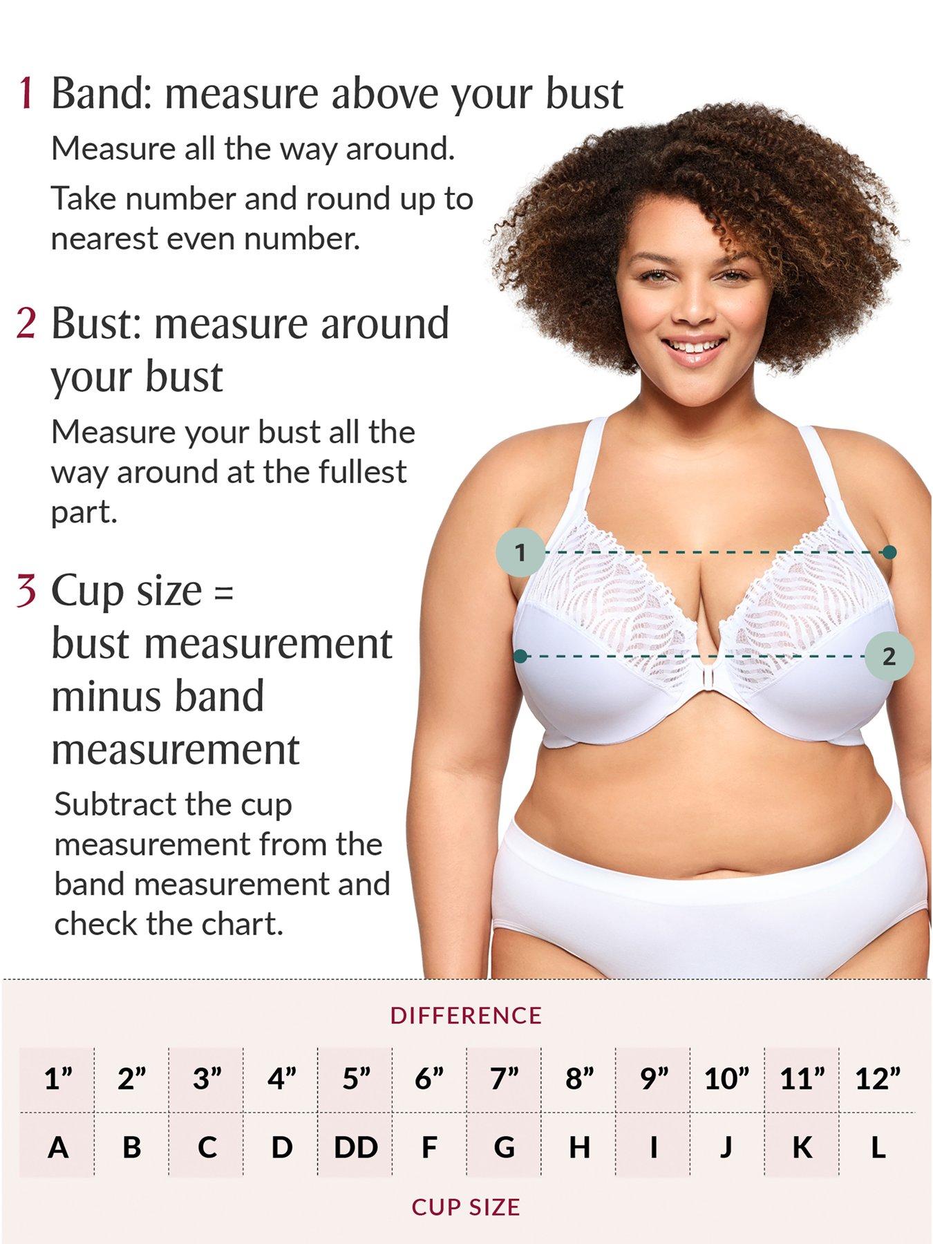 Image 5 of 6 of Glamorise 1000 Magic Lift Bra - Folkstone Gray - Grey