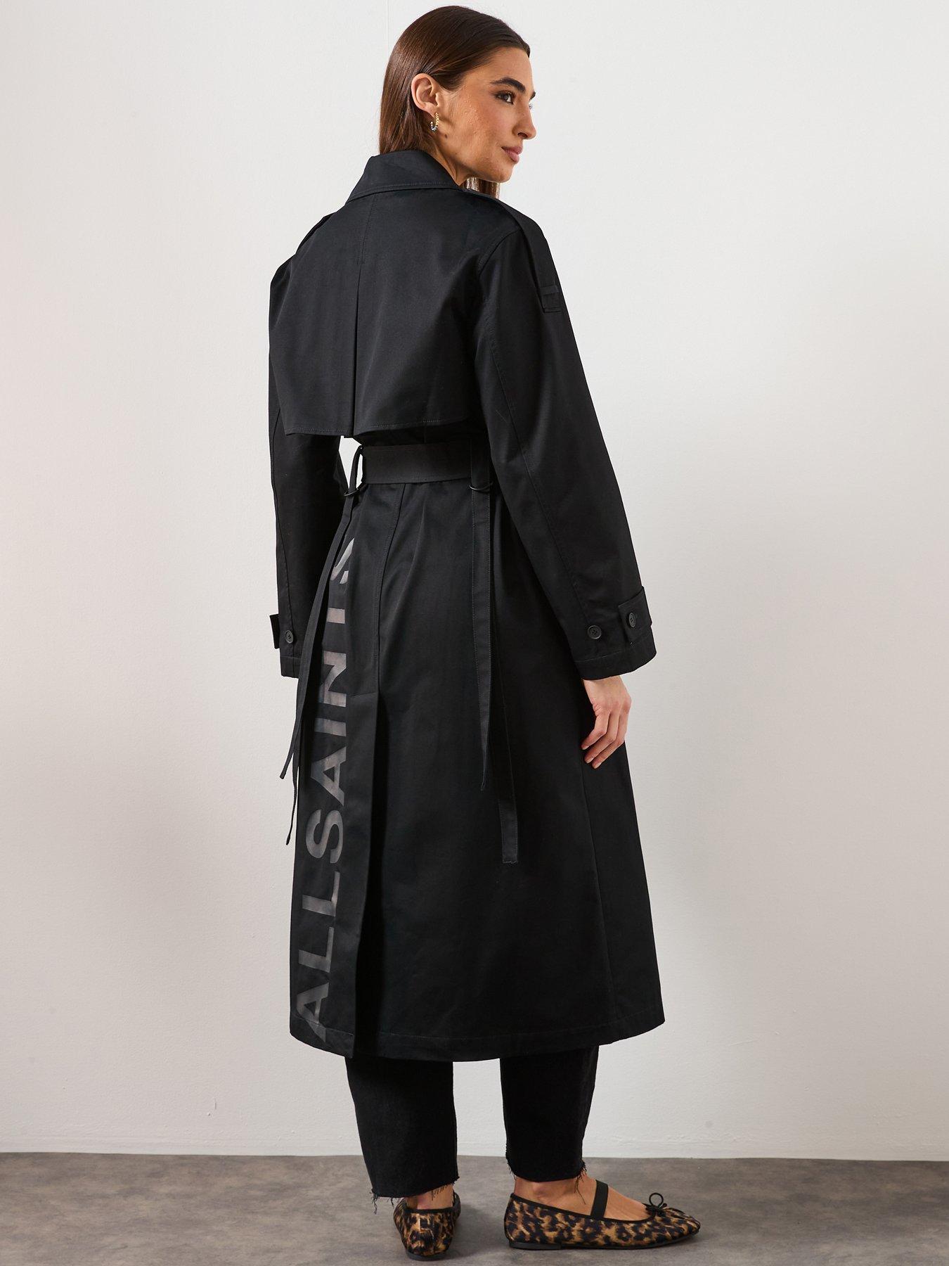 allsaints-cadence-trench-in-black