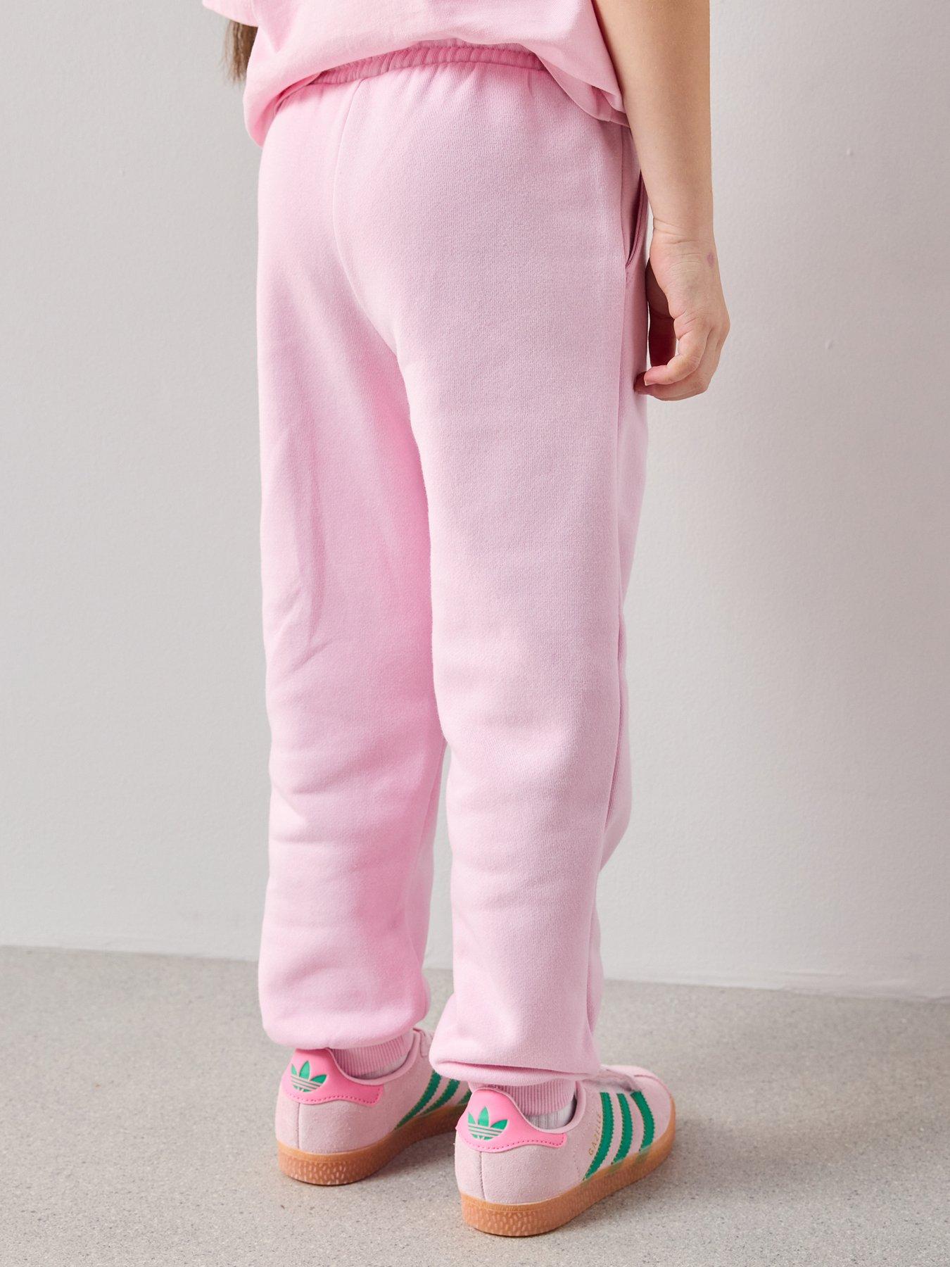 Image 2 of 7 of The Very Collection Girls Matching Set Single Jogger Pink