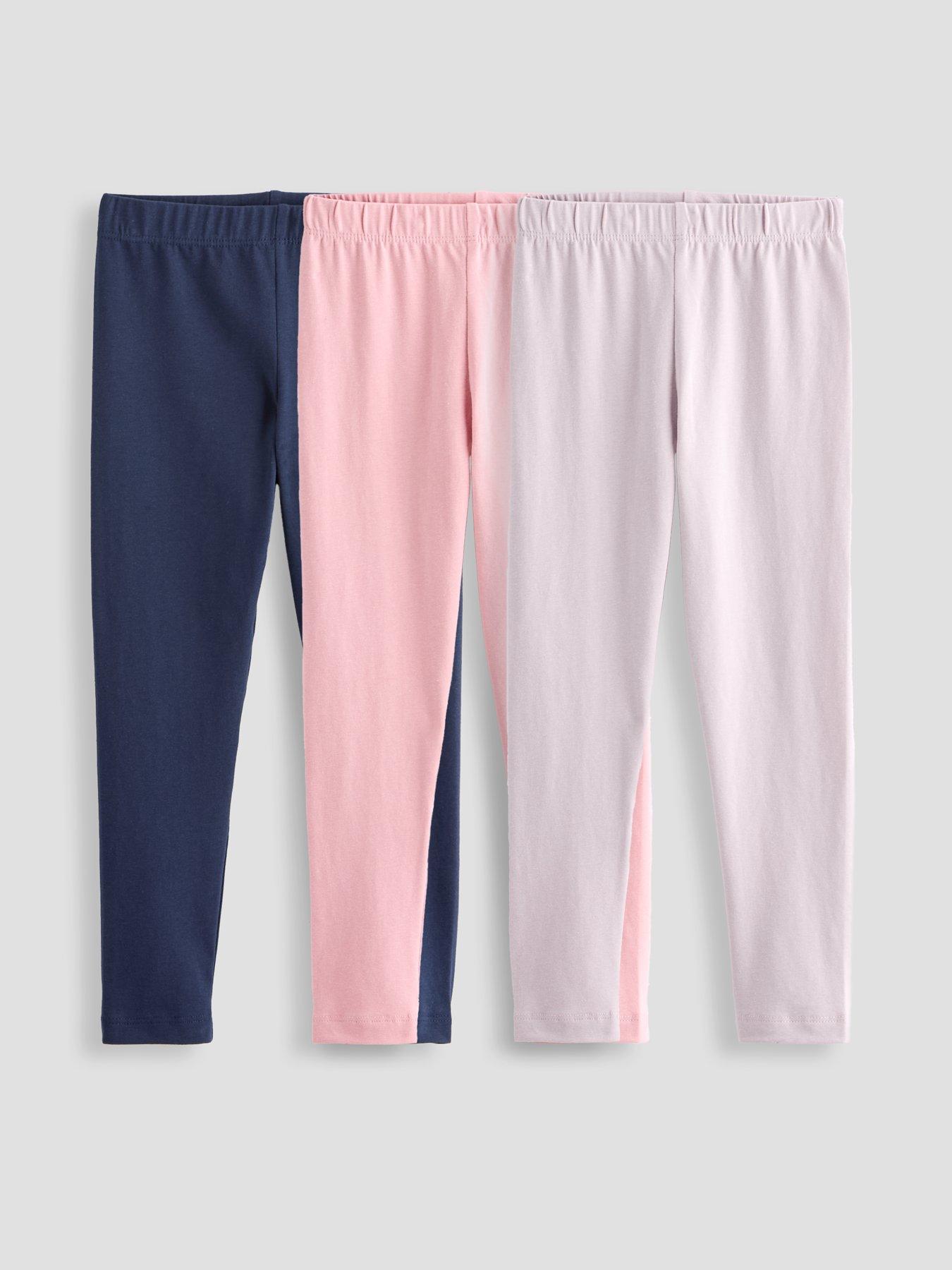 Image 1 of 4 of The Very Collection Girls 3 Pk Leggings