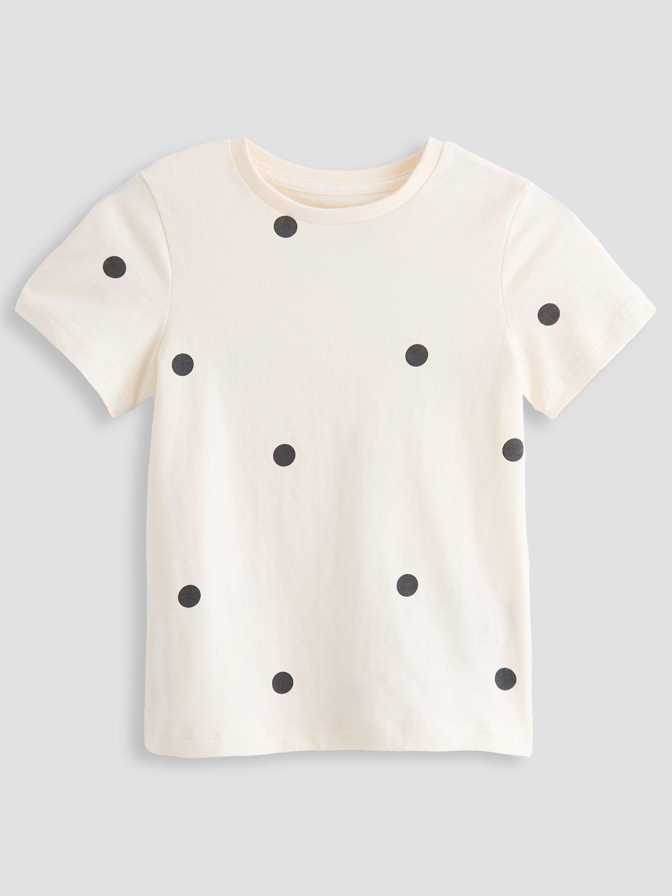 Image 2 of 4 of The Very Collection Girls 5 Pack Short Sleeve T-shirts - Multi