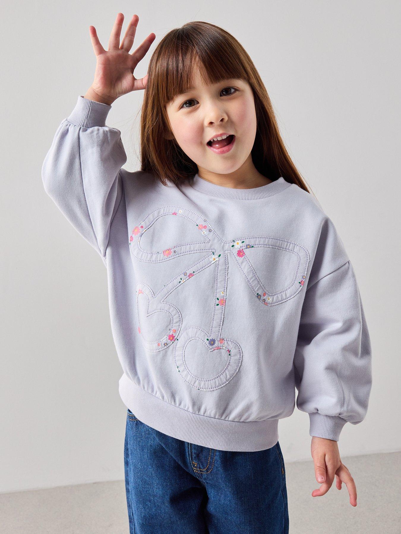 Image 6 of 6 of The Very Collection Girls Matching Set Printed Sweat