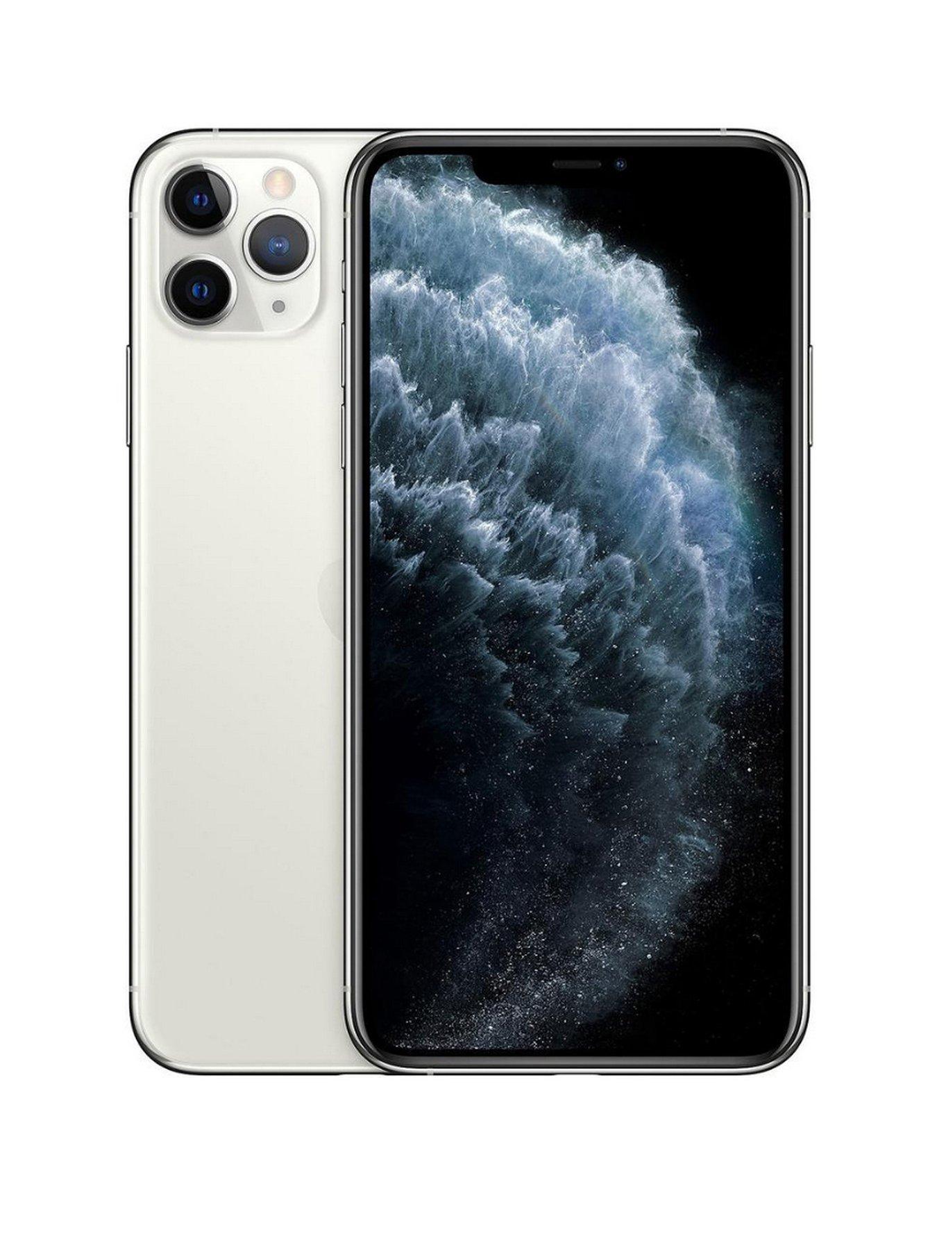 Image 1 of 1 of Refurbished Apple iPhone 11 Pro Max - 64GB, Silver (Pristine Condition)