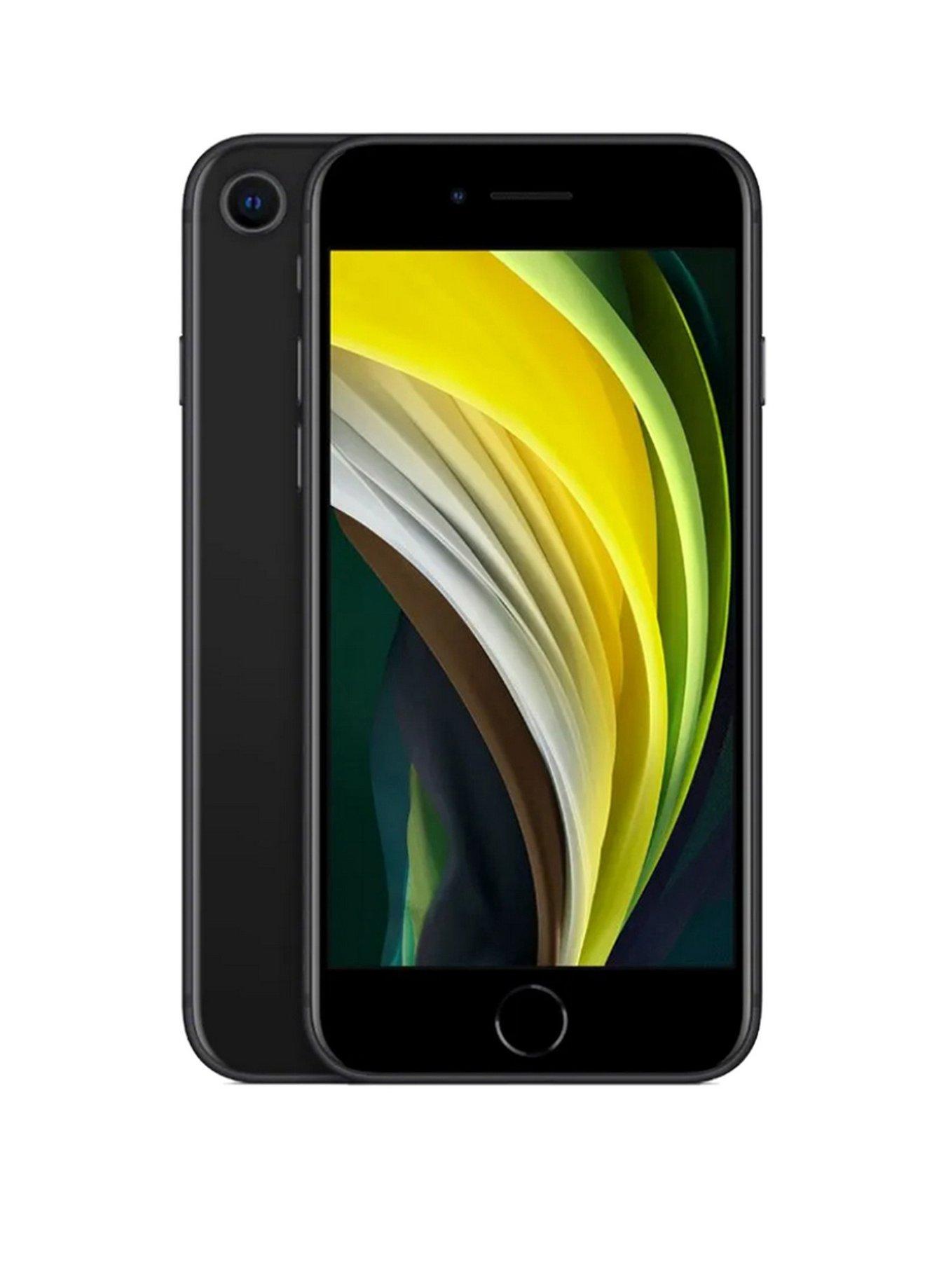 Refurbished Apple iPhone SE 2020 - 64GB, Black (Pristine Condition)