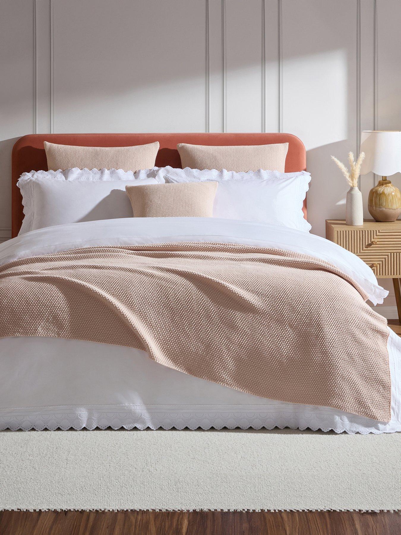 Dusk St Ives Light Weight Knit Throw