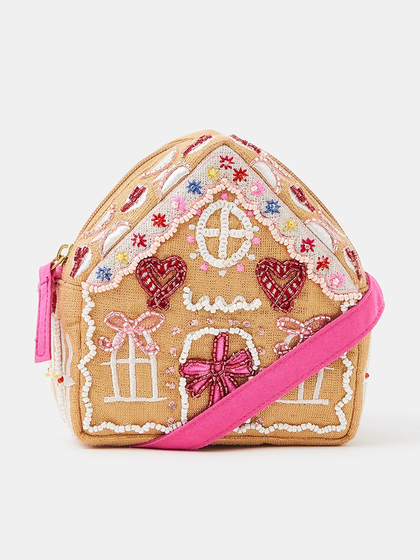Accessorize Girls Gingerbread House Bag - Multi