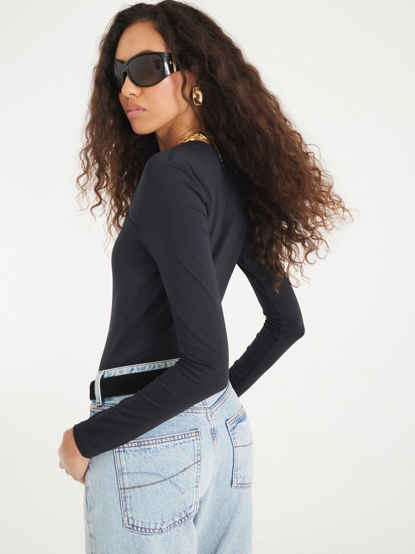 river-island-long-sleeve-square-neck-polyamide-body-blackstillFront