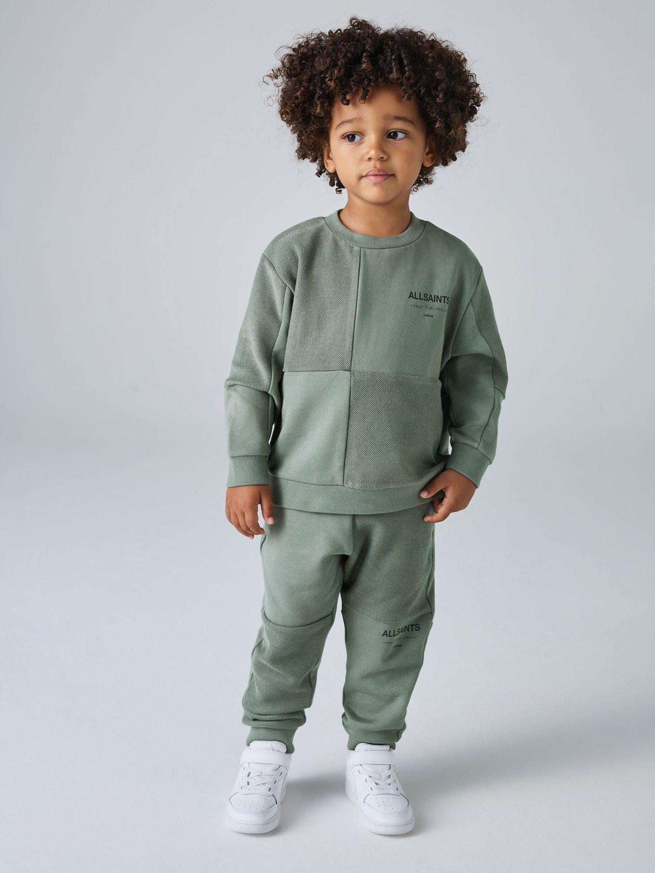 smallsaints-younger-boys-twill-sweat-set-green
