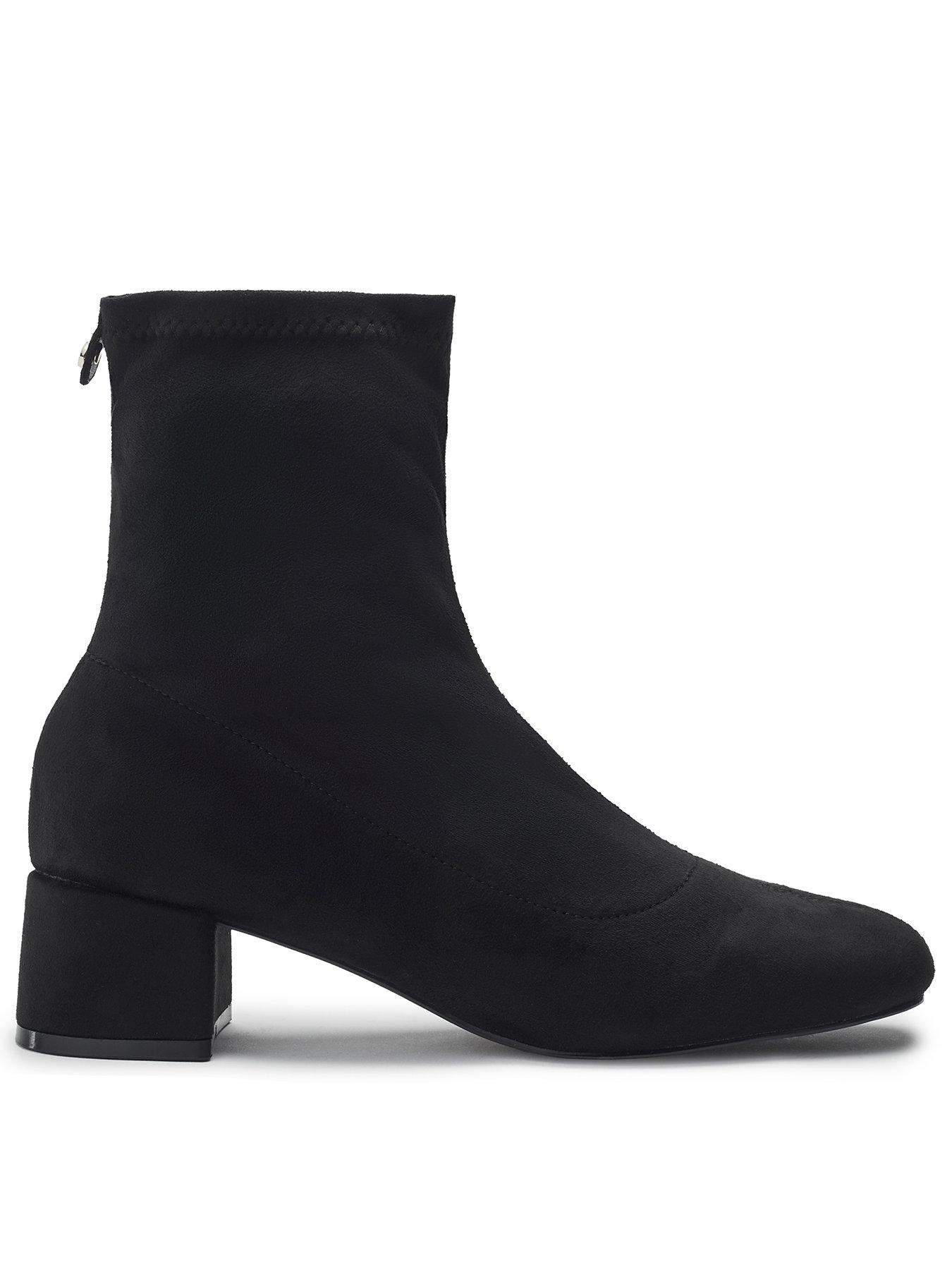 moda-in-pelle-stretch-low-heel-sock-boot--black