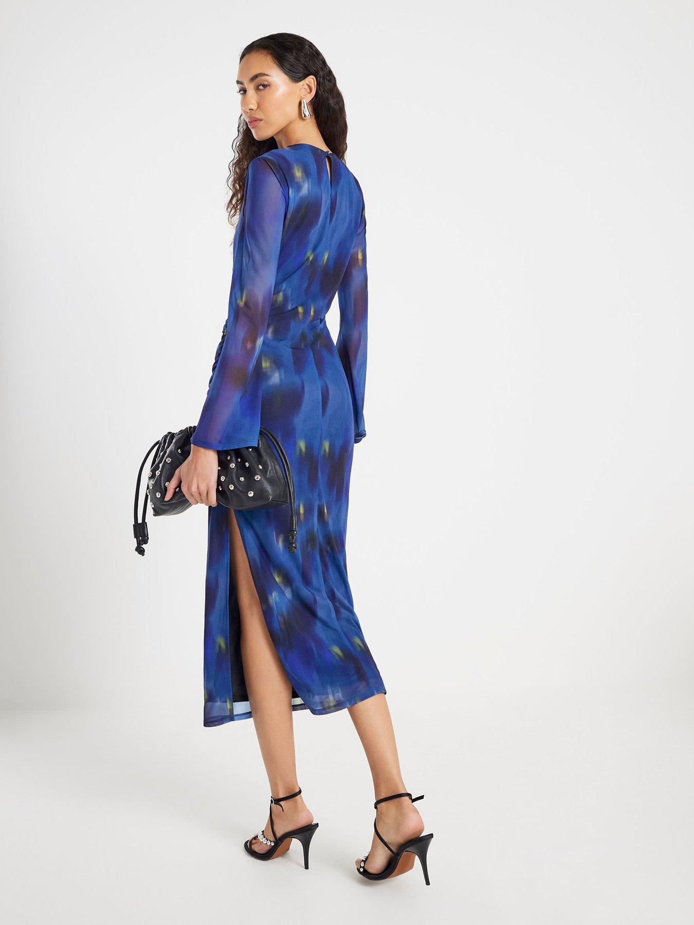 river-island-long-sleeve-swirl-print-midi-dress-bluestillFront