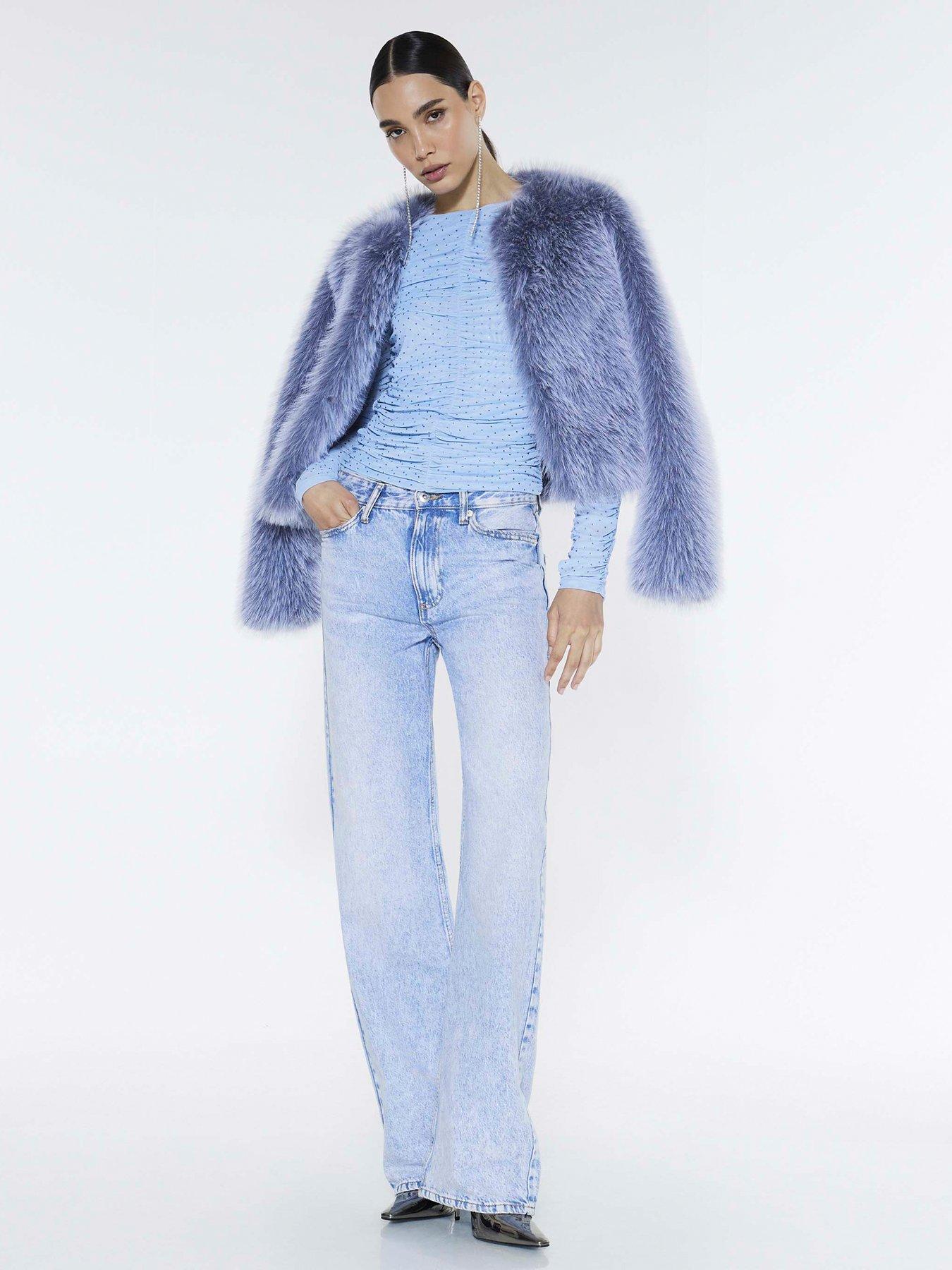 river-island-long-sleeve-hotfix-ruched-top-blueback