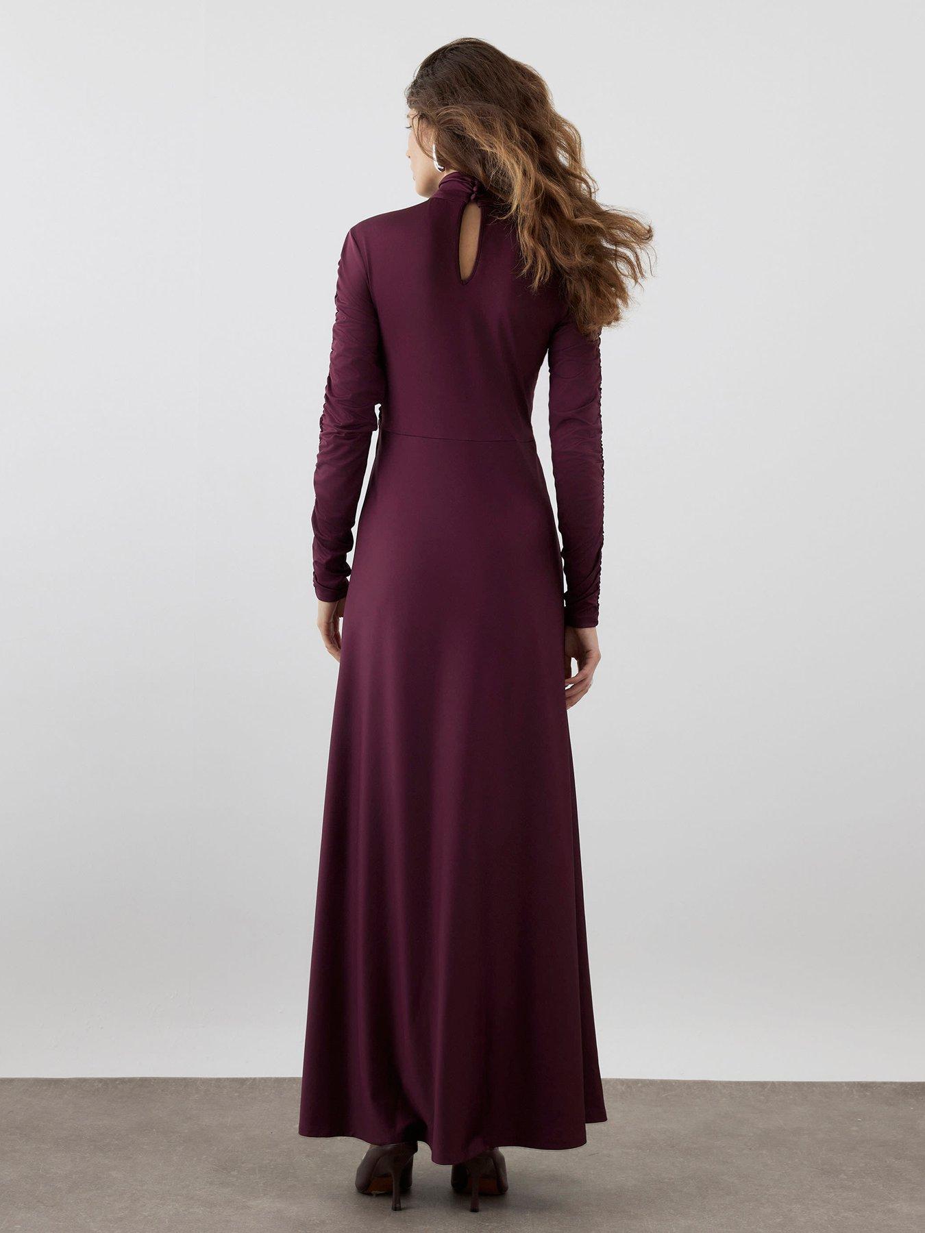 river-island-ri-studio-ruch-detail-long-sleeve-maxi-purplestillFront
