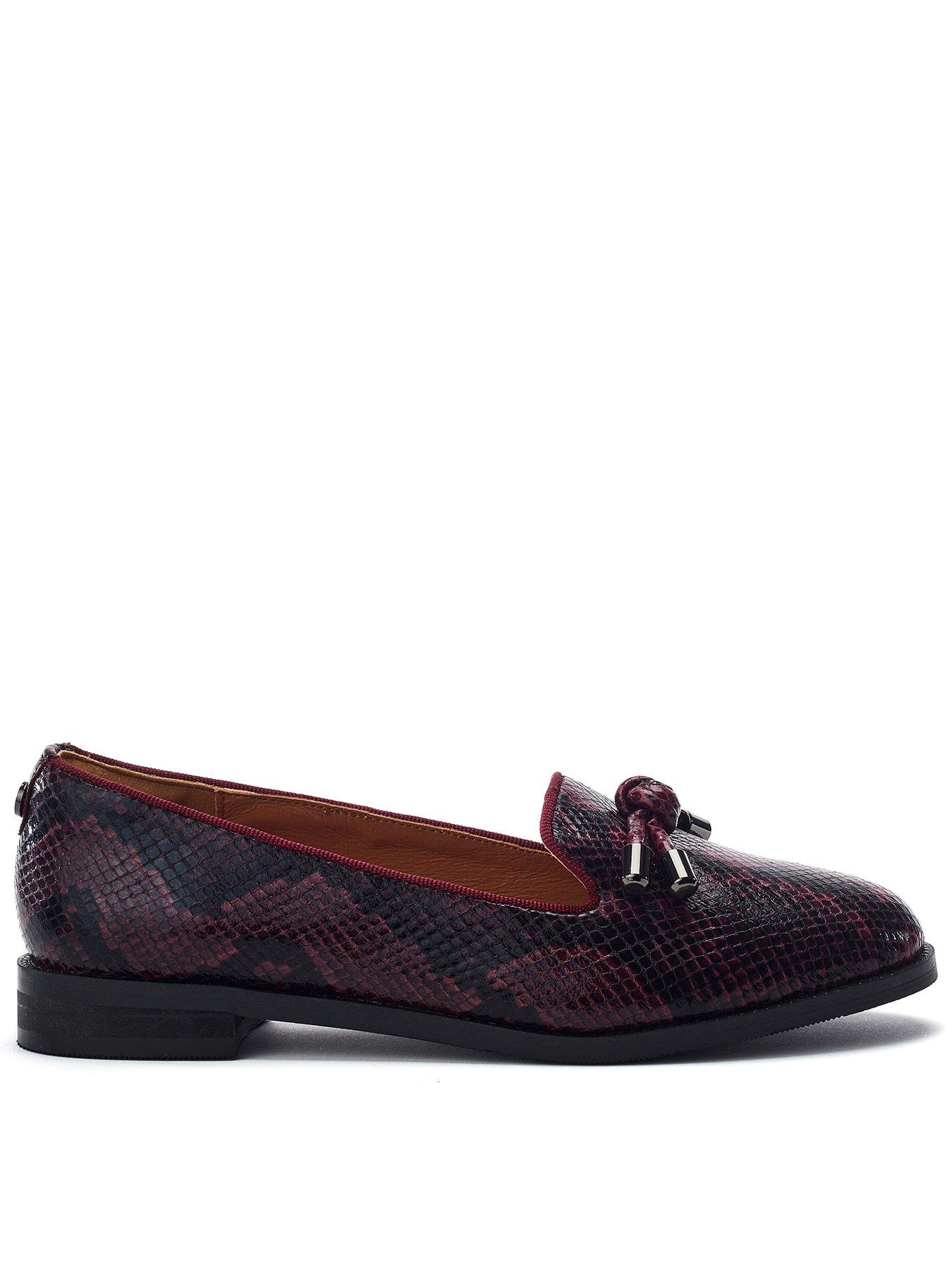 moda-in-pelle-fillipa-loafer-burgundy-snake-print