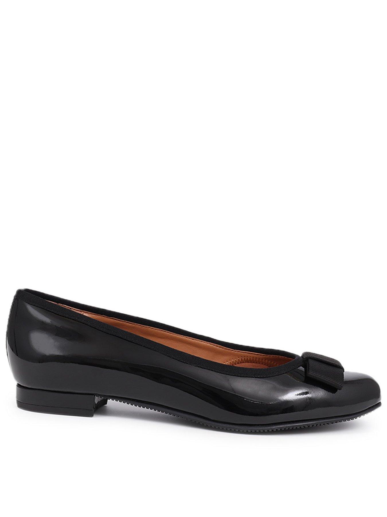 Image 1 of 5 of Jones Bootmaker Soleil Wide Fit Ballerina - Black