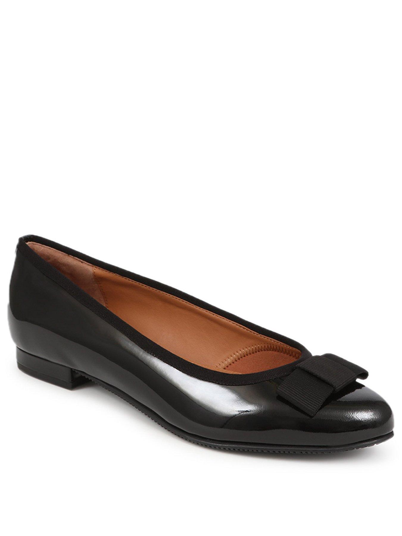 Image 2 of 5 of Jones Bootmaker Soleil Wide Fit Ballerina - Black