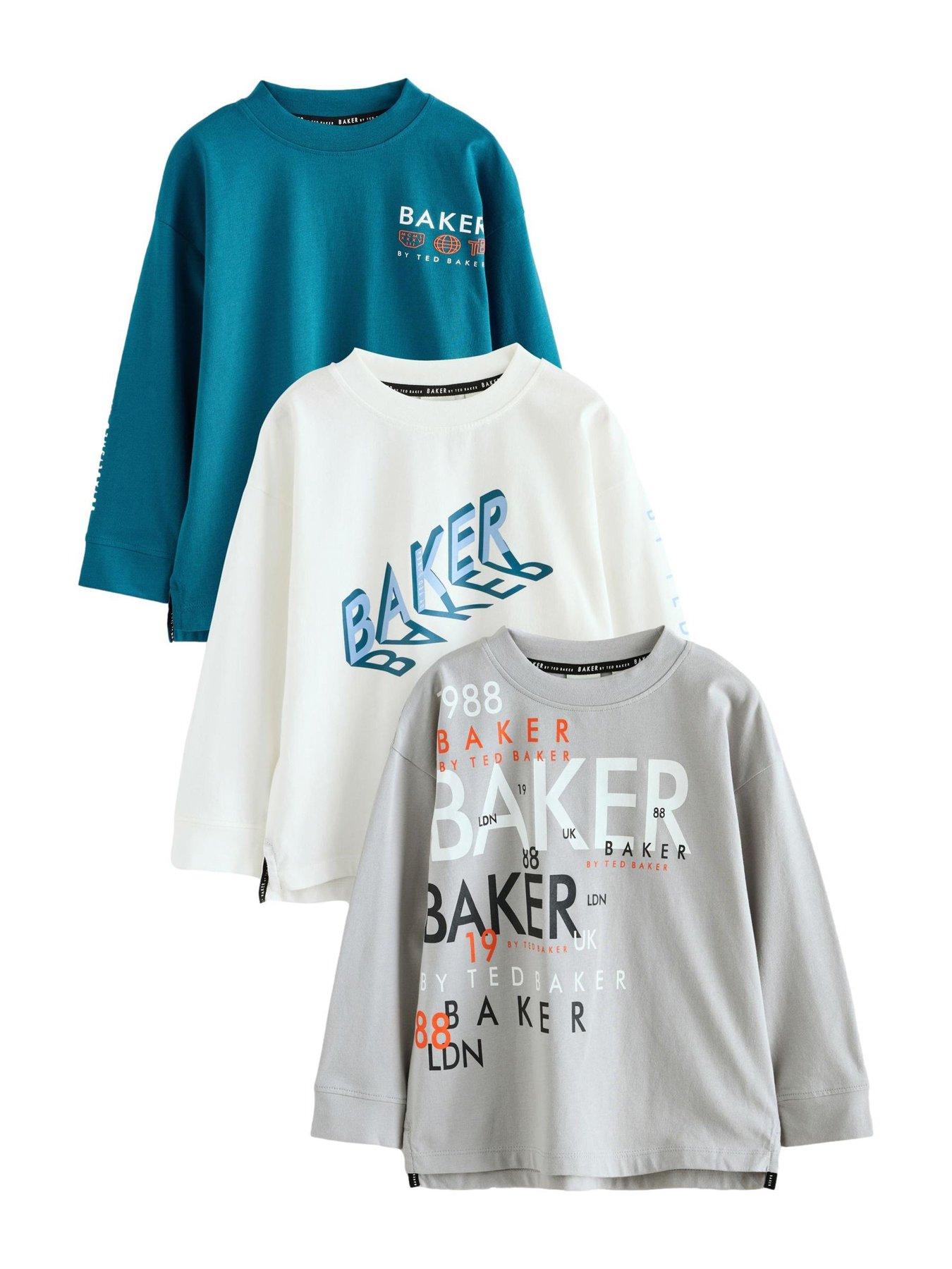 Ted Baker Older Boys 3 Pack T-Shirts - Multi