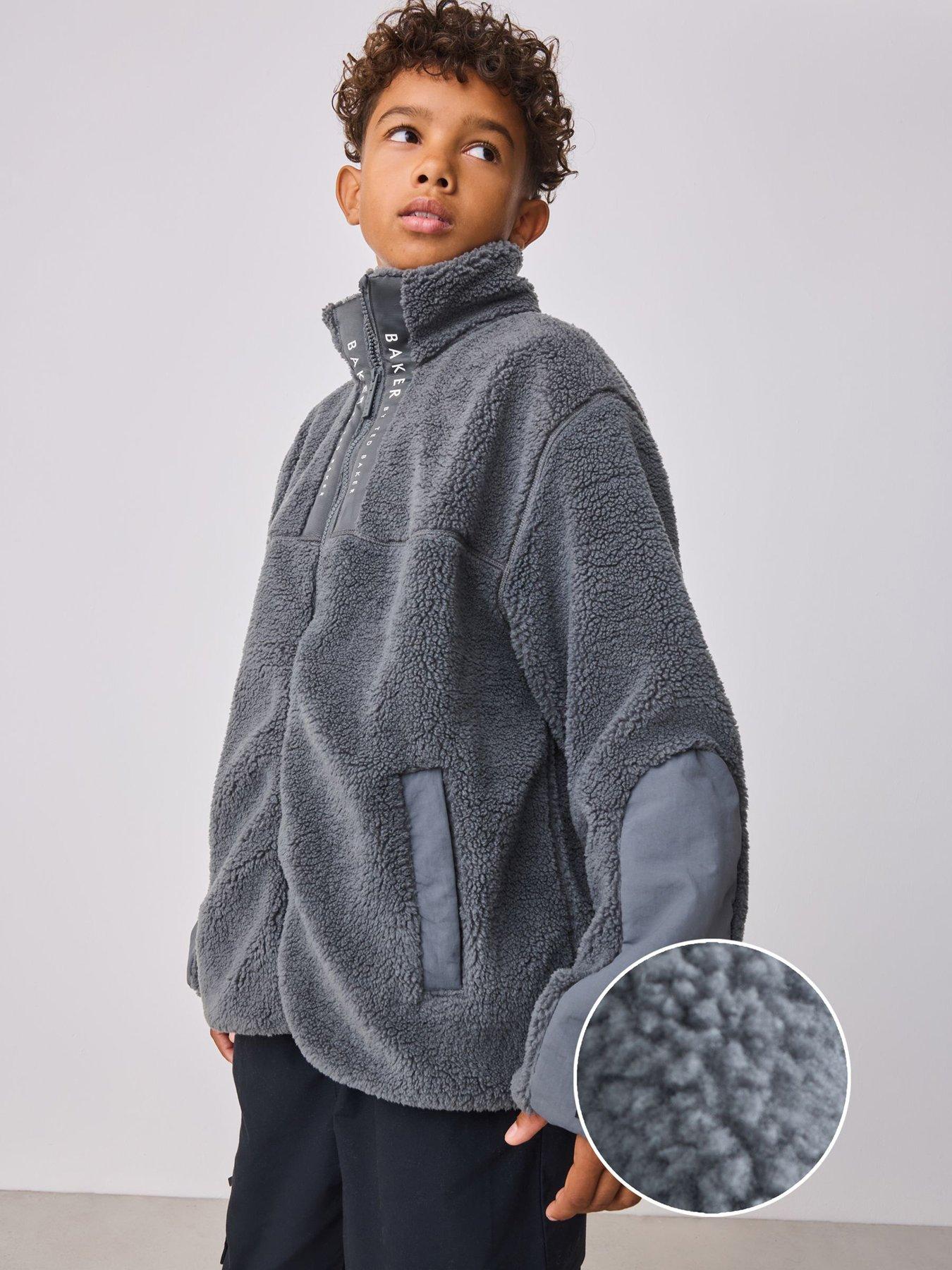 Image 1 of 7 of Ted Baker Older Boys Jacket - Grey