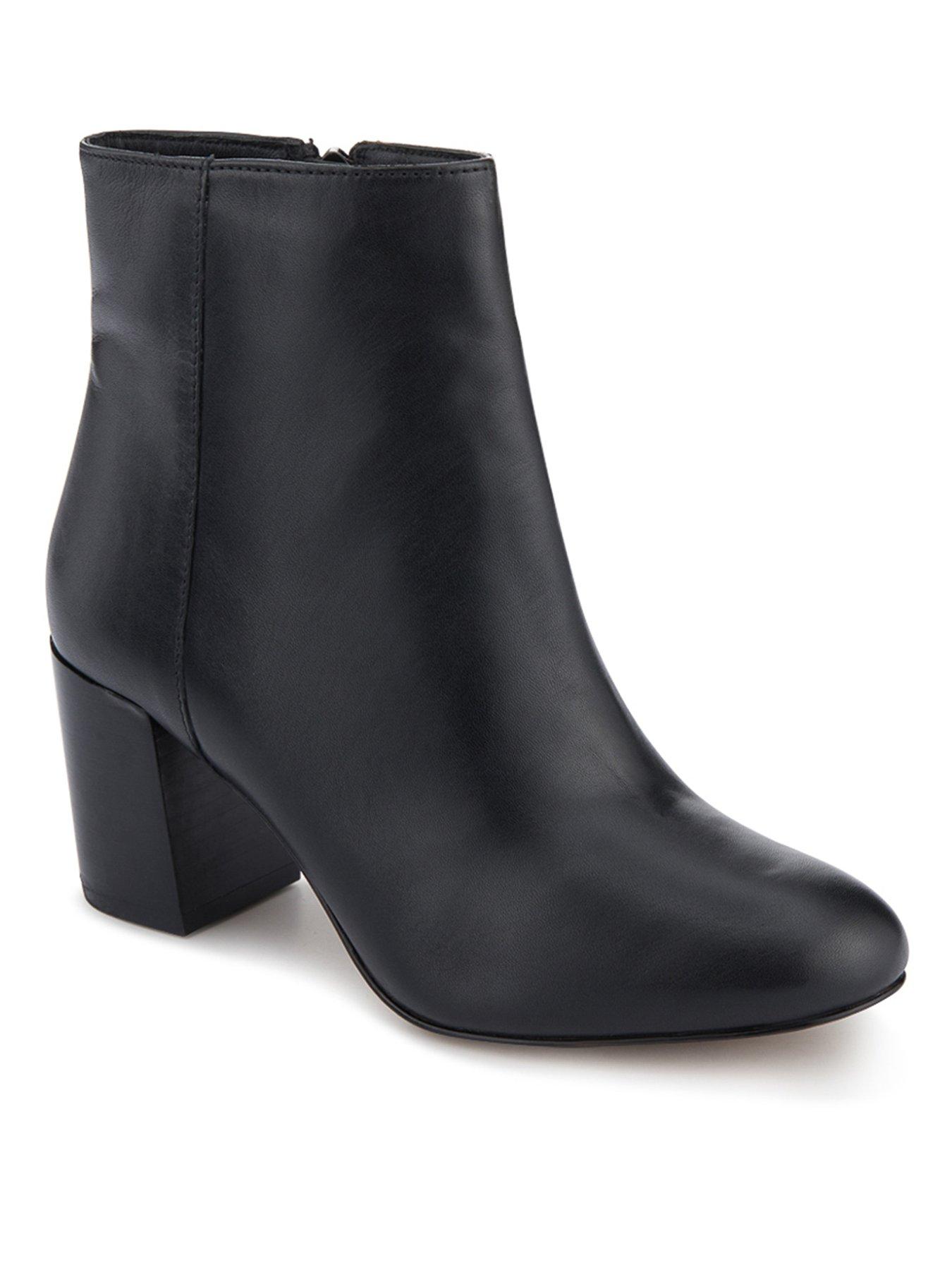 jones-bootmaker-neptune-wide-fit-heeled-ankle-boot-blackstillFront