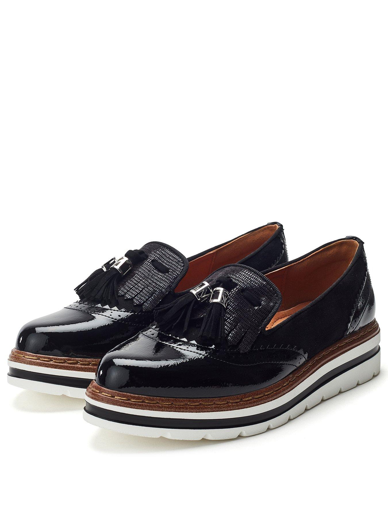moda-in-pelle-ellee-loafers-blackstillFront