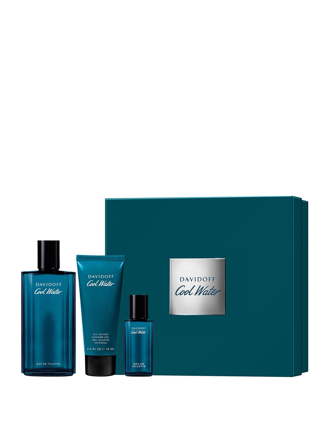Davidoff Davidoff Cool Water Eau de Toilette for Men Trio Gift Set 125ml