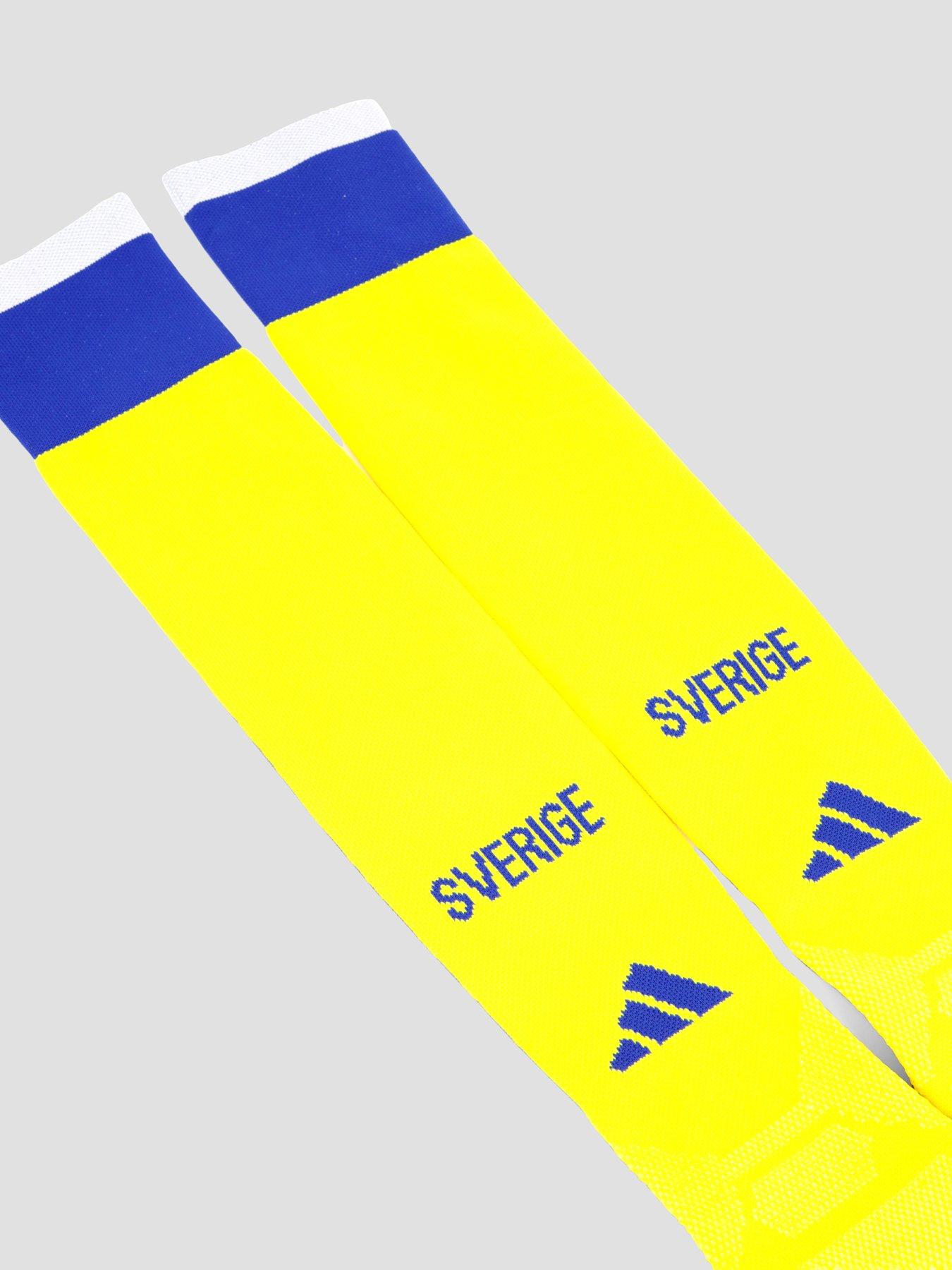 Image 3 of 4 of adidas Mens Sweden Home Football Socks - Yellow