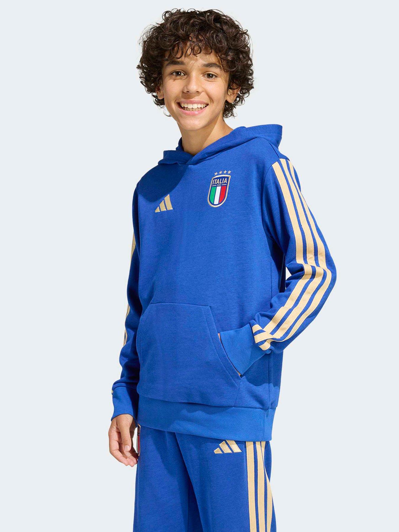 adidas-junior-italy-dna-hoodie-bluefront