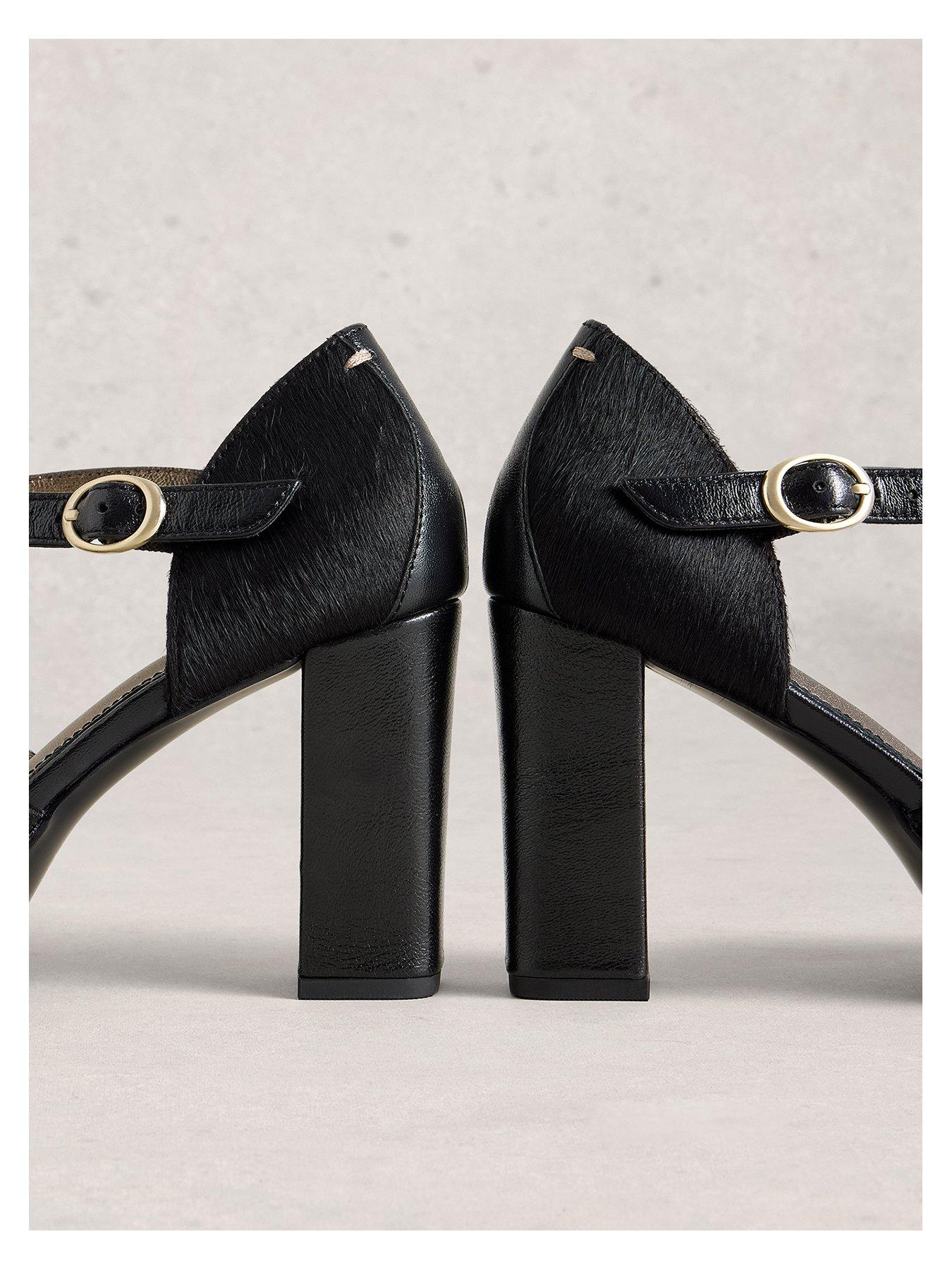 Image 4 of 4 of White Stuff Priscilla Platform Shoe - Black