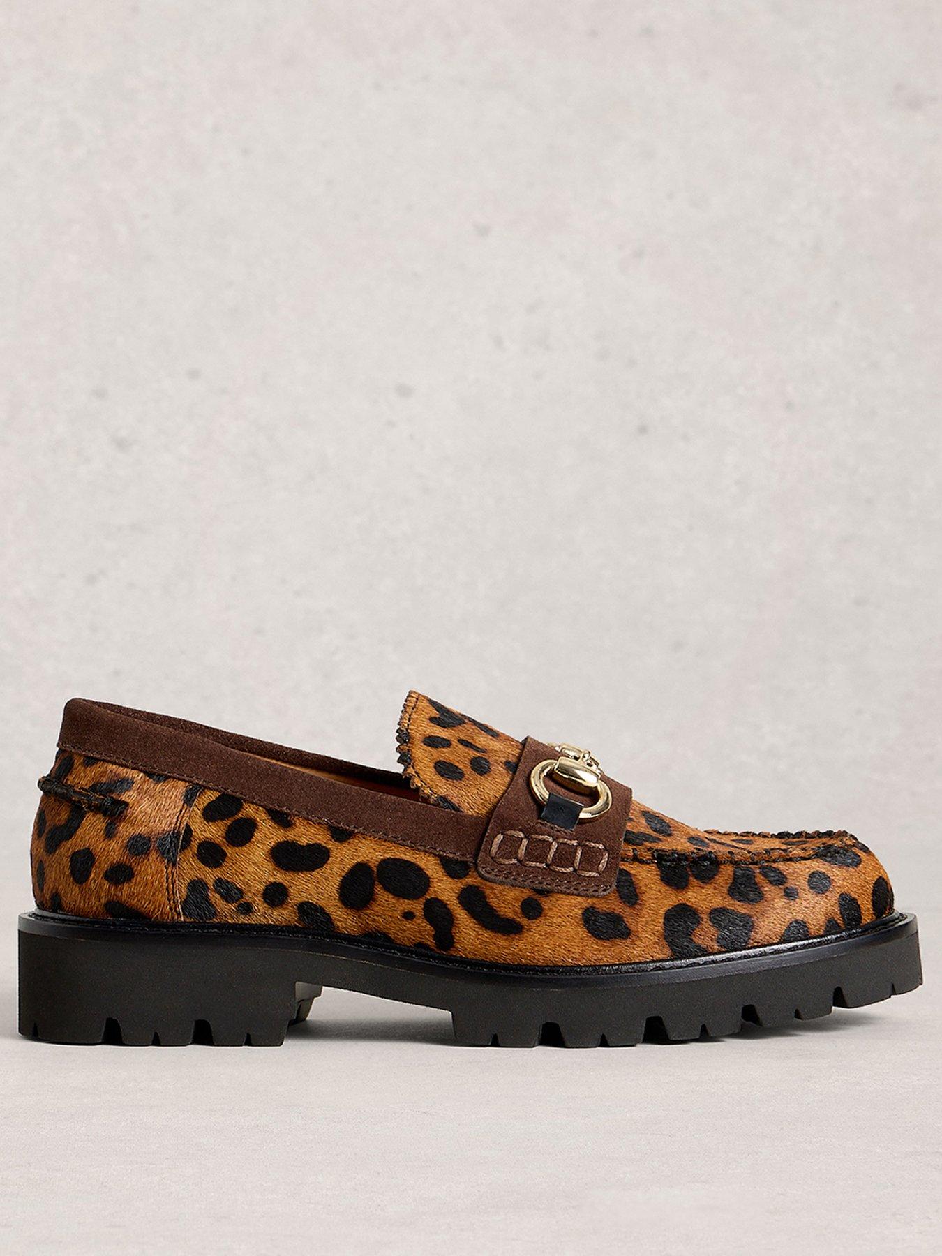 Image 1 of 4 of White Stuff Laura Chunky Loafer - Brown