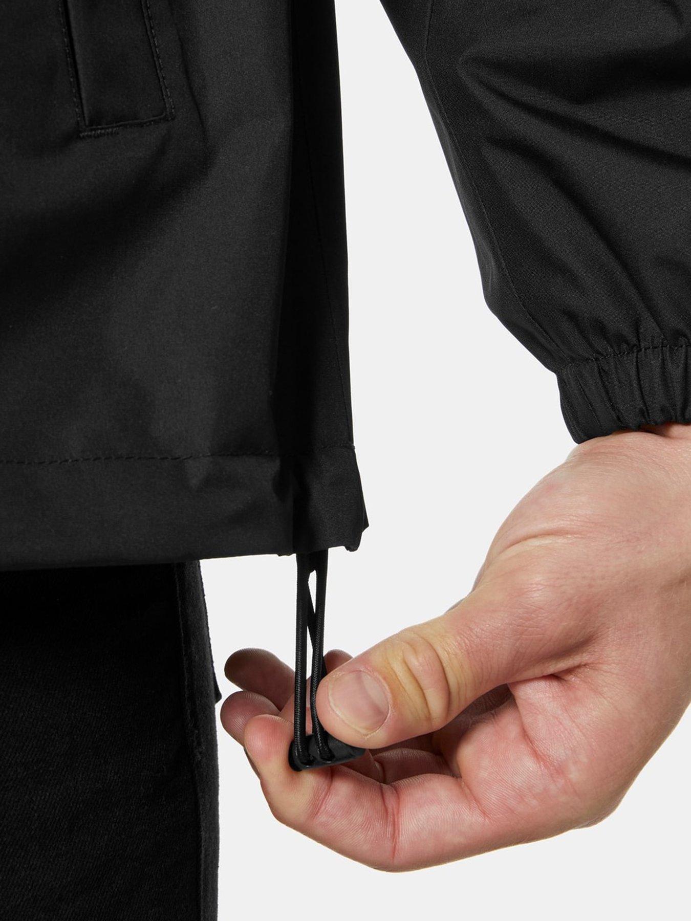 Image 4 of 5 of Helly Hansen Mens Vancouver Rain Jacket - Black